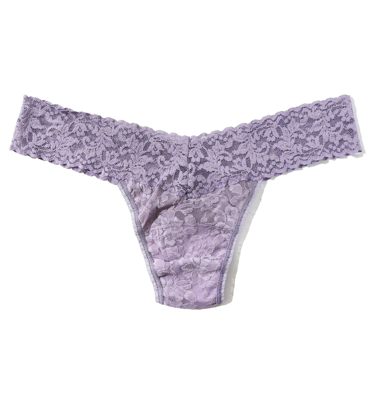 Hanky Panky Signature Lace Low Rise Thong (4911P),Violet Daze - Violet Daze,One Size