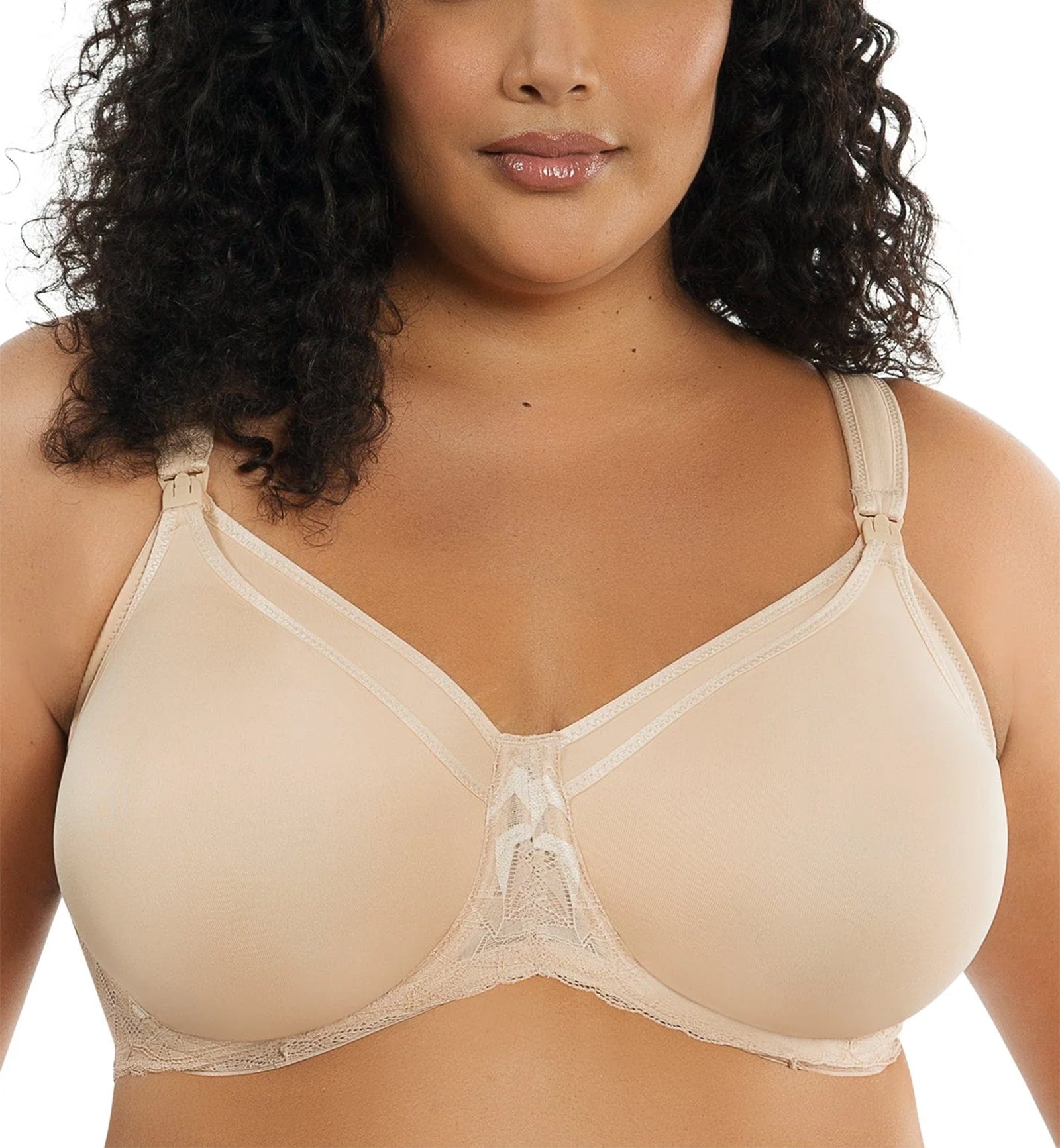 Parfait Leila Seamless Underwire Nursing Bra (NB502),32E,Bare - Bare,32E
