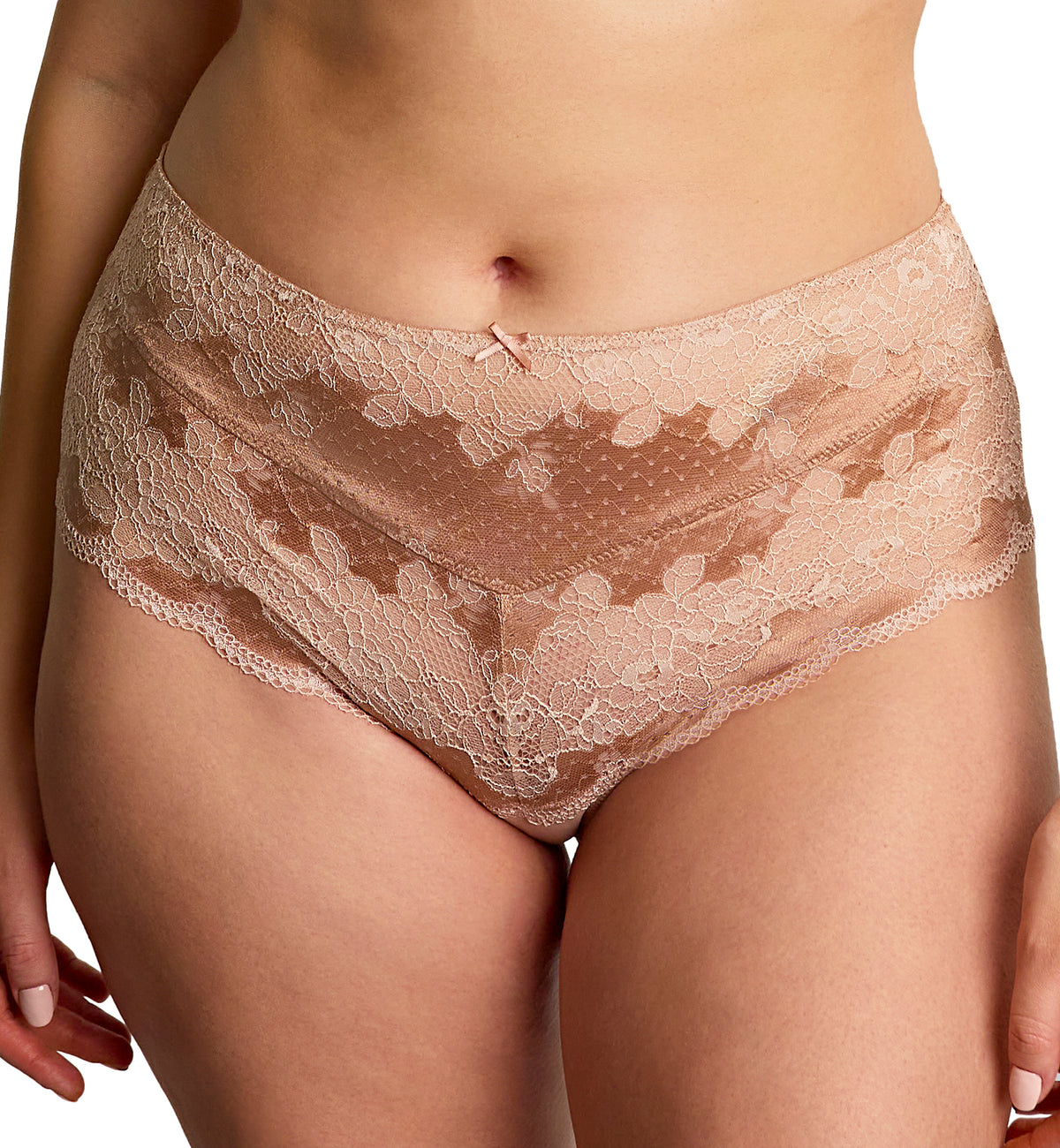 Panache Clara Deep Brief (7258),XS,Honey - Honey,XS