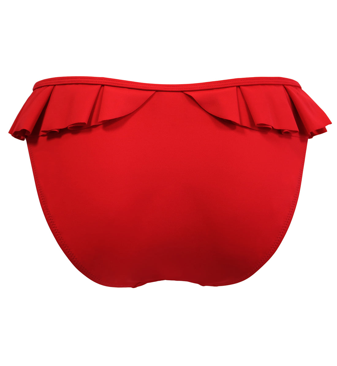 Pour Moi Space Frill Swim Brief (36048),XS,Red - Red,XS