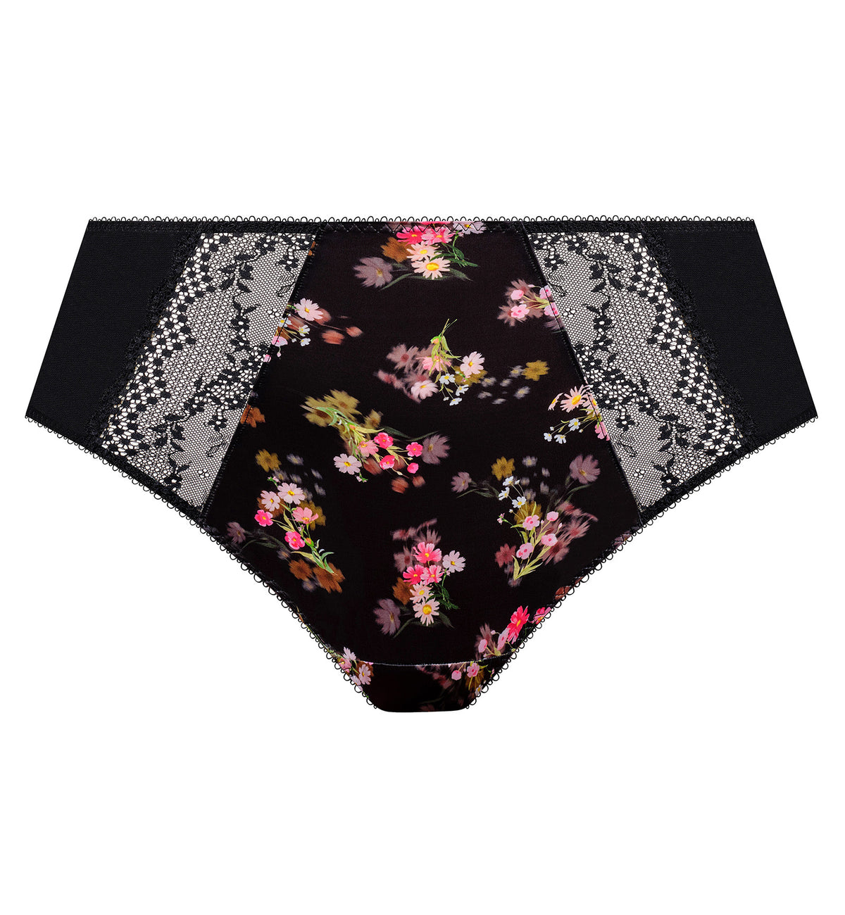 Elomi Lucie Matching High Leg Brief (4498),Small,Fleur - Fleur,Small