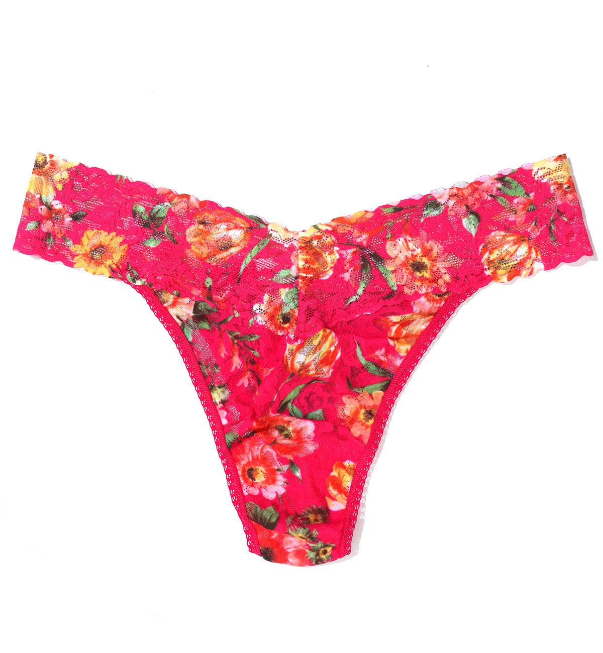 Hanky Panky Signature Lace Printed Original Rise Thong (PR4811P),La Vida Loca - La Vida Loca,One Size