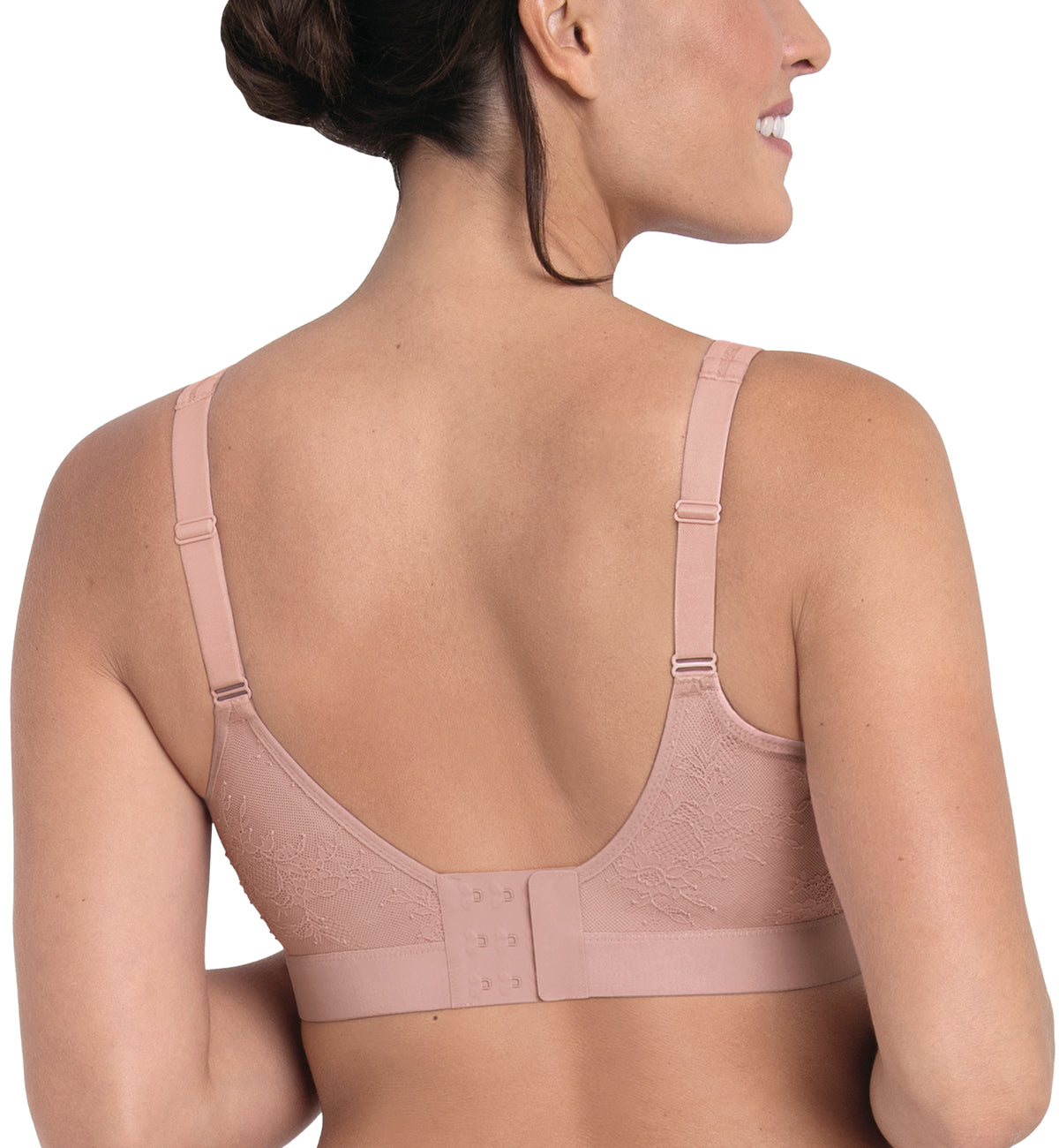 Anita Care Essential Lace Post Mastectomy Bralette (4700X),XS,Rosewood - Rosewood,XS