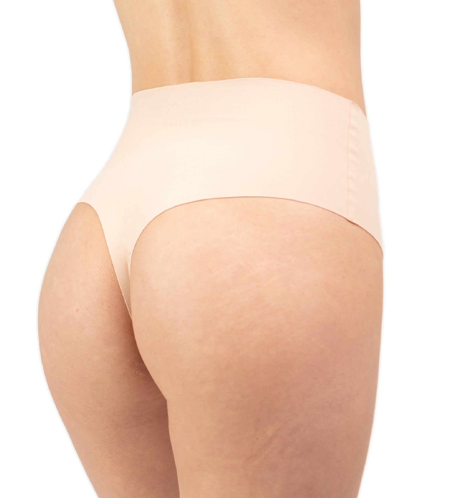Panty Promise High Waist Thong,XS,Pale - Pale,XS