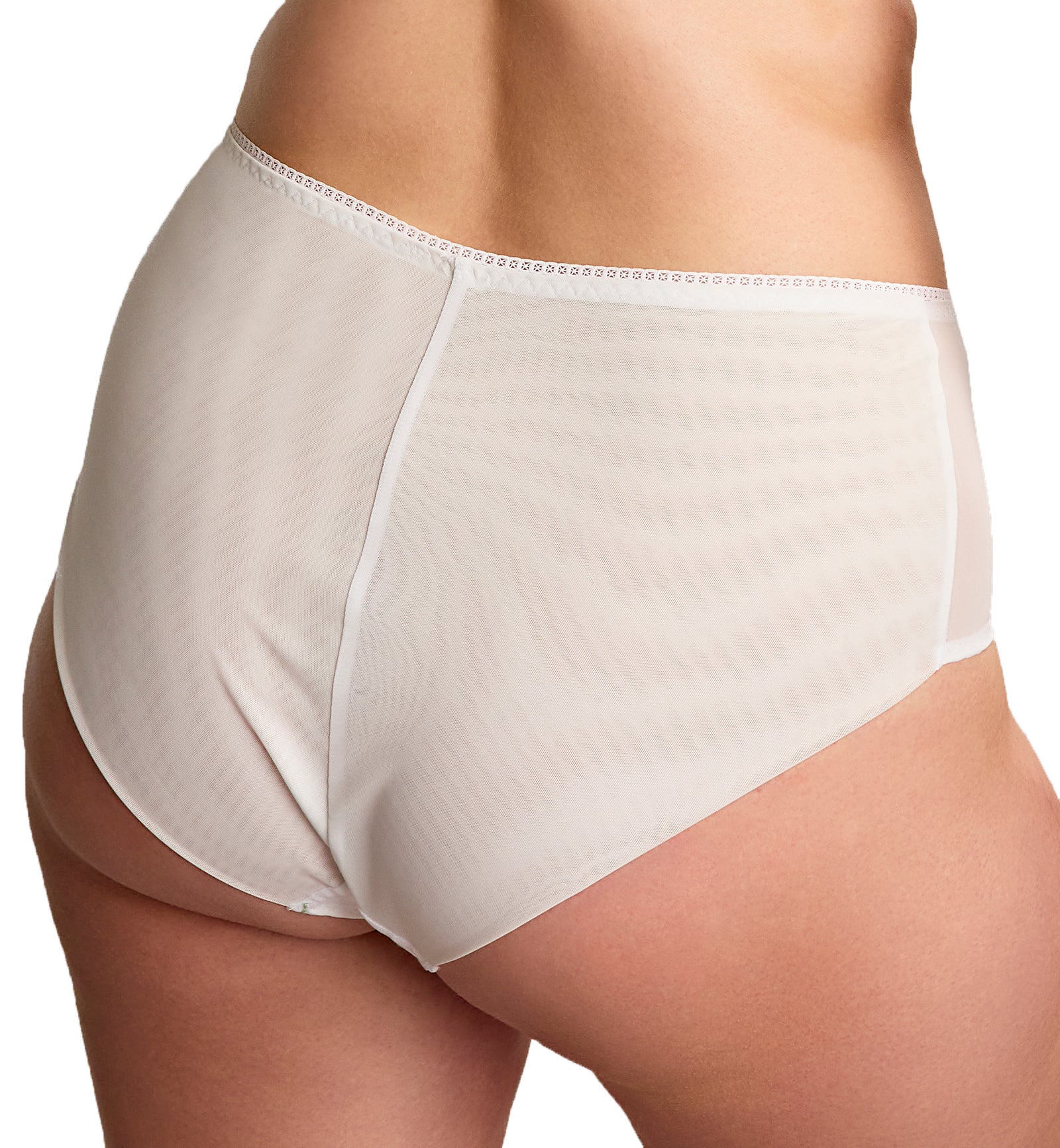 Panache Tango Edit Deep Brief (9095),Small,White - White,Small