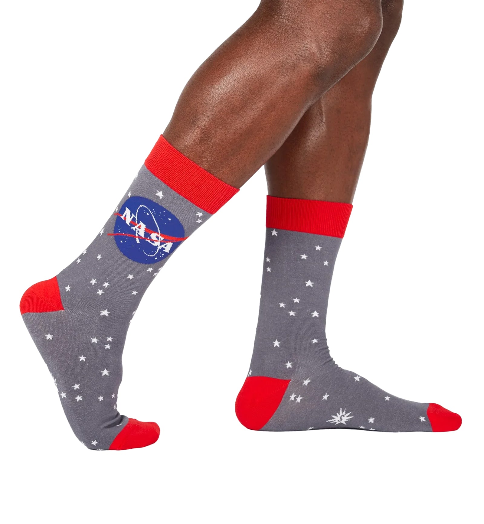 SOCK it to me Men's Crew Socks (mef0444),NASA Stargazer - NASA Stargazer,One Size