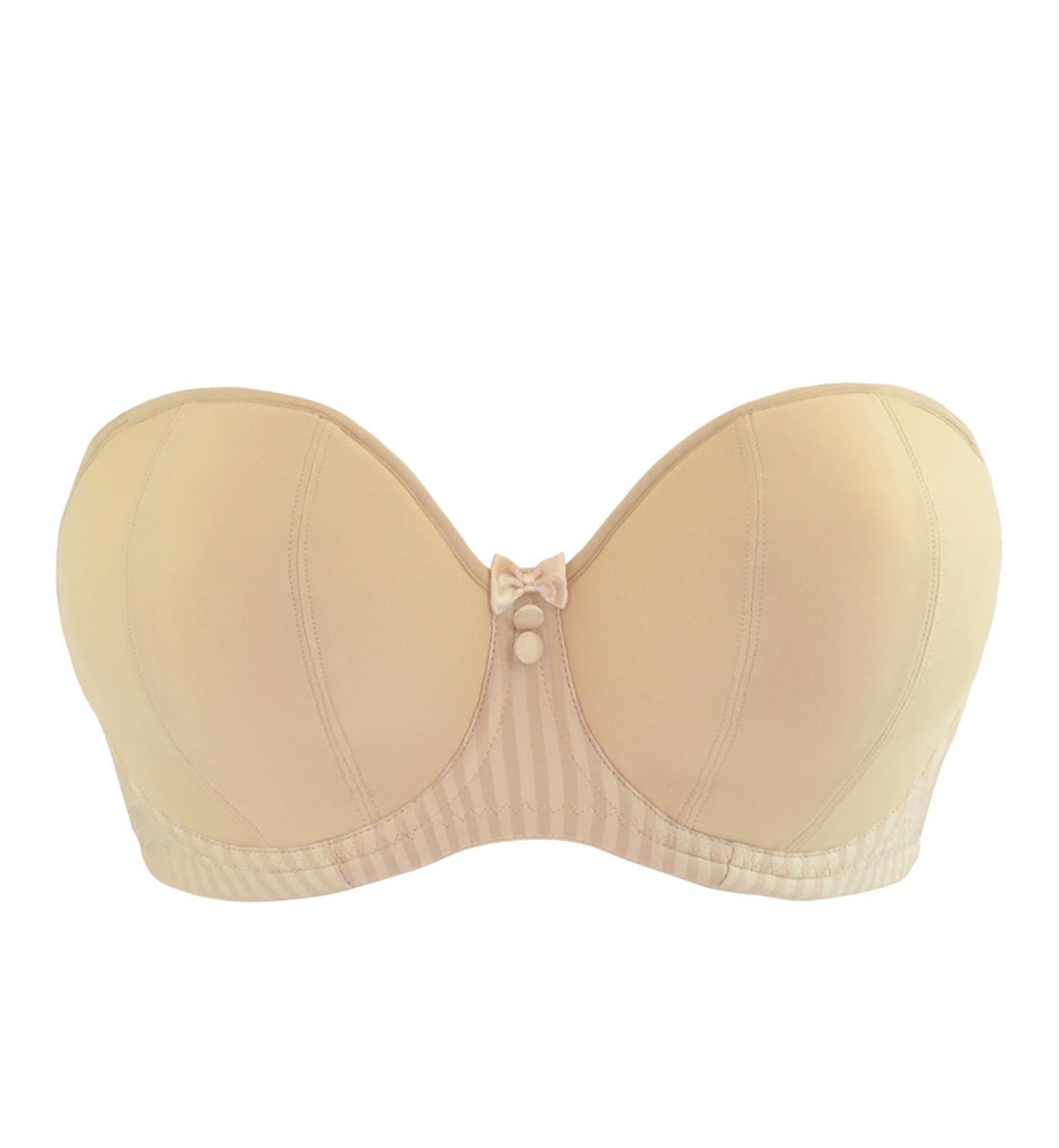 Curvy Kate Luxe Multiway Strapless Underwire Bra (CK2601),28GG,Biscotti - Biscotti,28GG