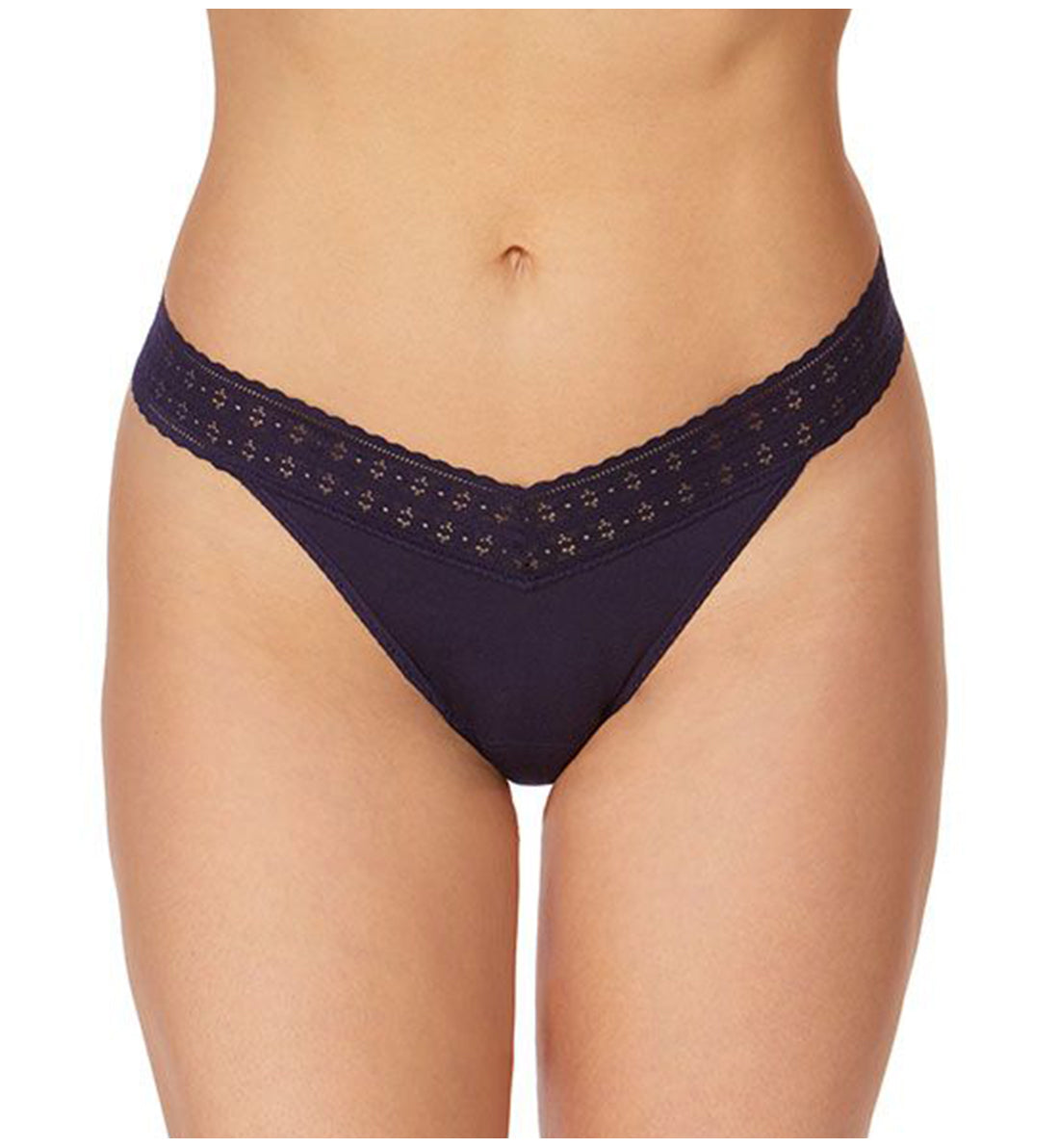 Hanky Panky DreamEase Original Rise Thong (631104),Indigo - Indigo,One Size