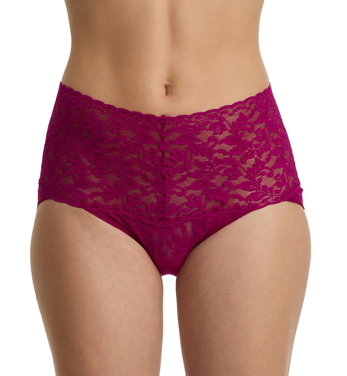 Hanky Panky Retro Lace V-kini (9K2124),Small,From The Vine - From The Vine,Small