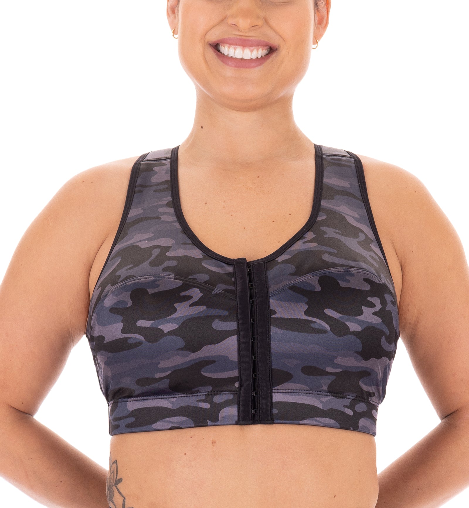 Enell High Impact Sports Bra (100),00,Black Camo - Black Camo,00