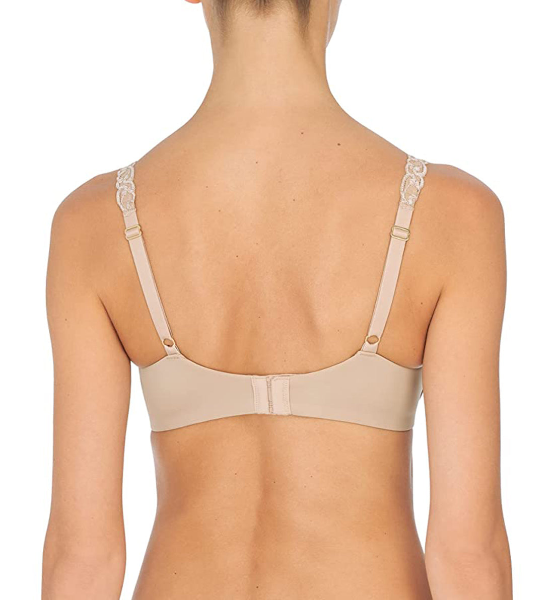 Natori Pure Luxe Custom Coverage Contour Underwire Bra (732080),30C,Cafe - Cafe,30C