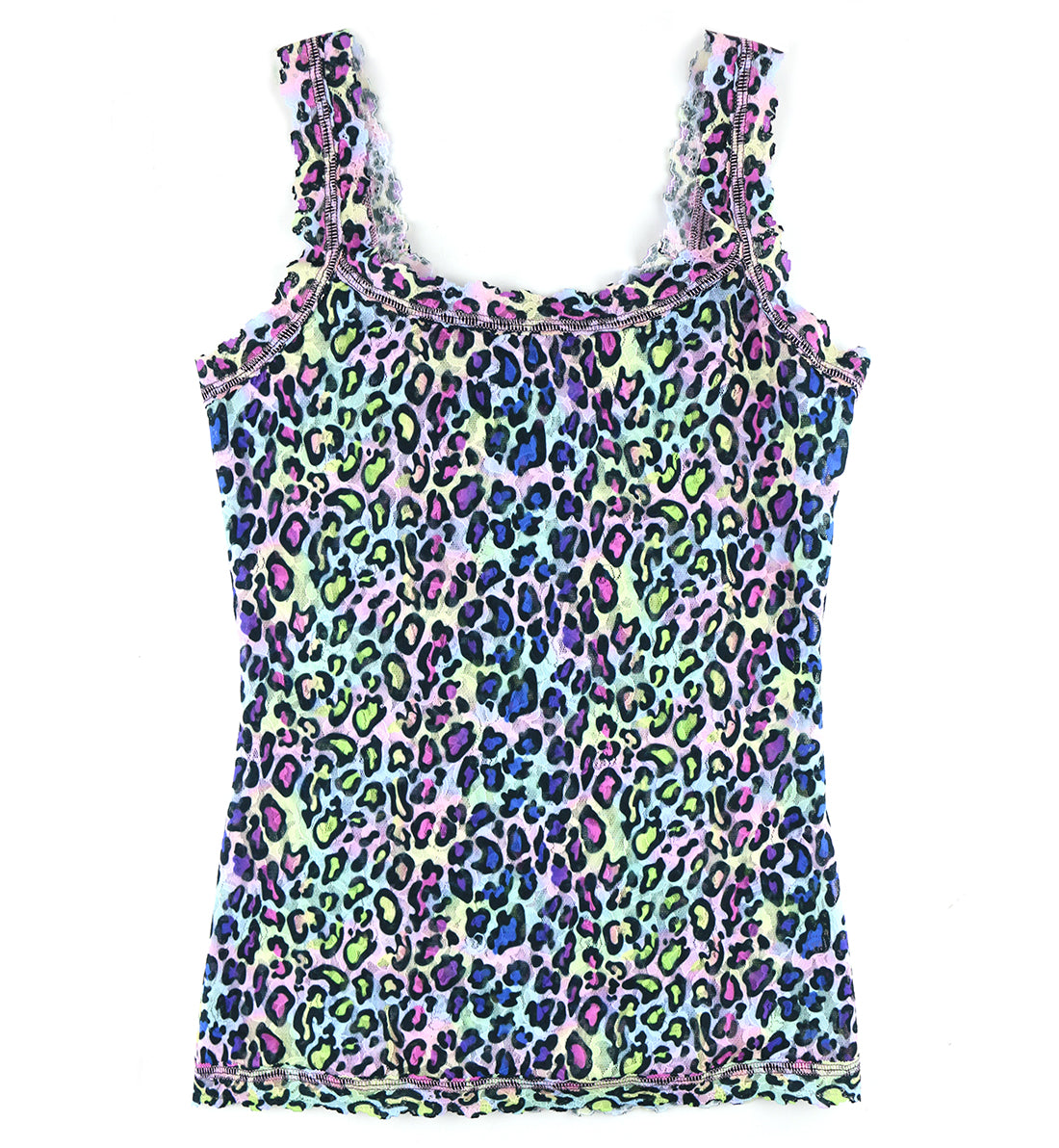 Hanky Panky Signature Lace Printed Unlined Camisole (PR1390L),XS,Disco Diva - Disco Diva,XS