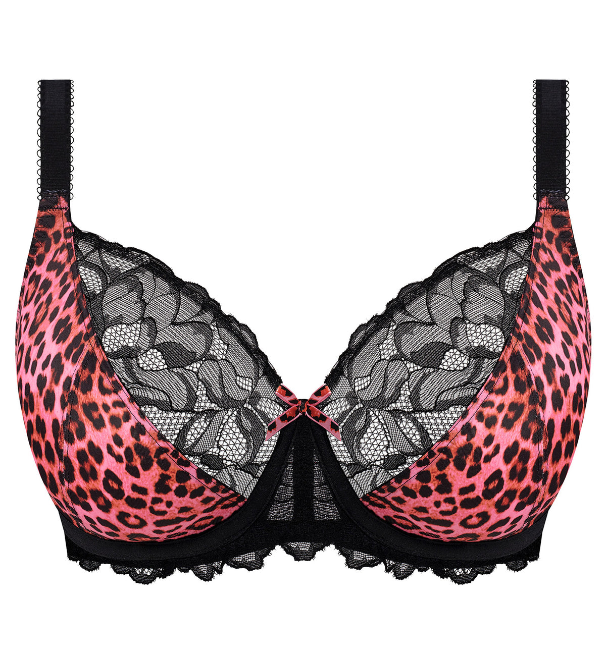 Freya Cherish Me Plunge Underwire Bra (404002),28F,Pink Flambe - Pink Flambe,28F
