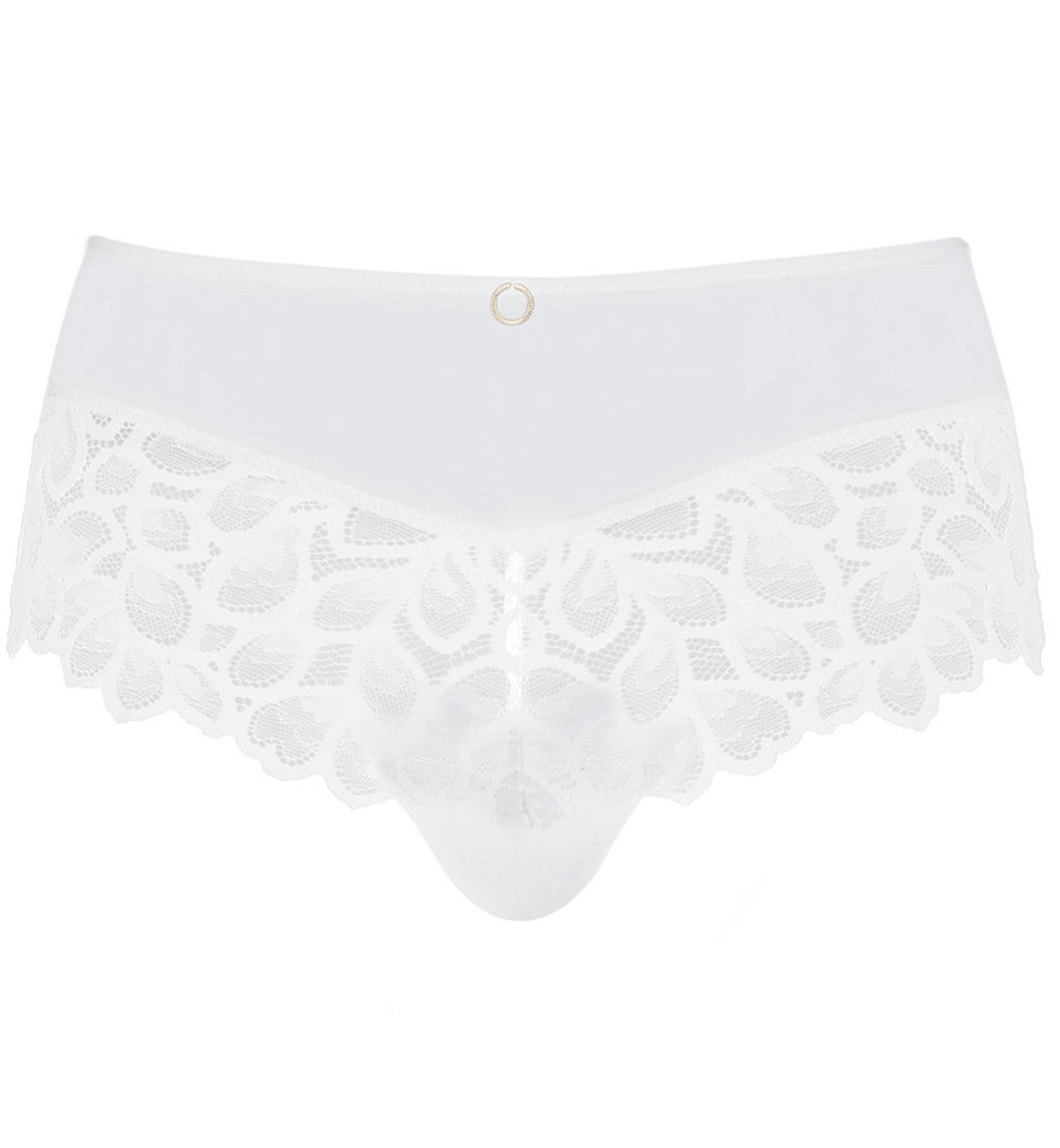 Panache Allure Deep Brief (10764),XS,Ivory - Ivory,XS