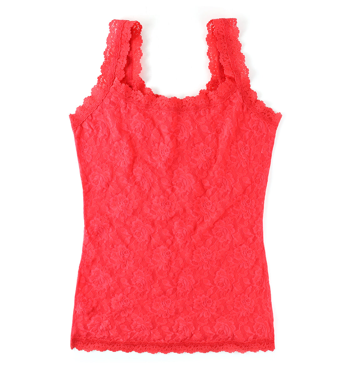Hanky Panky Signature Lace Unlined Camisole (1390L),XS,Deep Sea Coral - Deep Sea Coral,XS