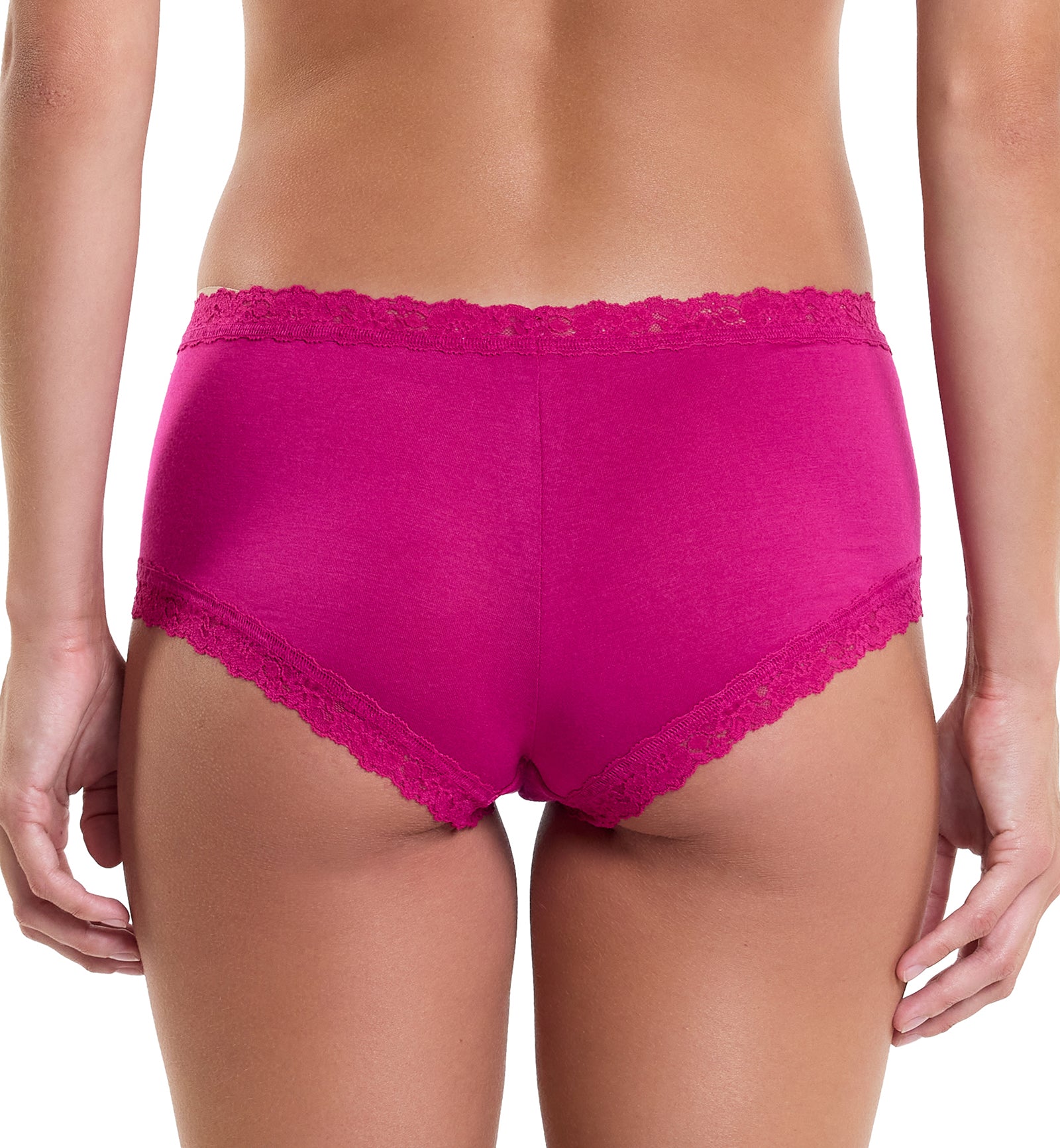 Hanky Panky DreamEase Boyshort (631274),Small,Pink Ruby - Pink Ruby,Small