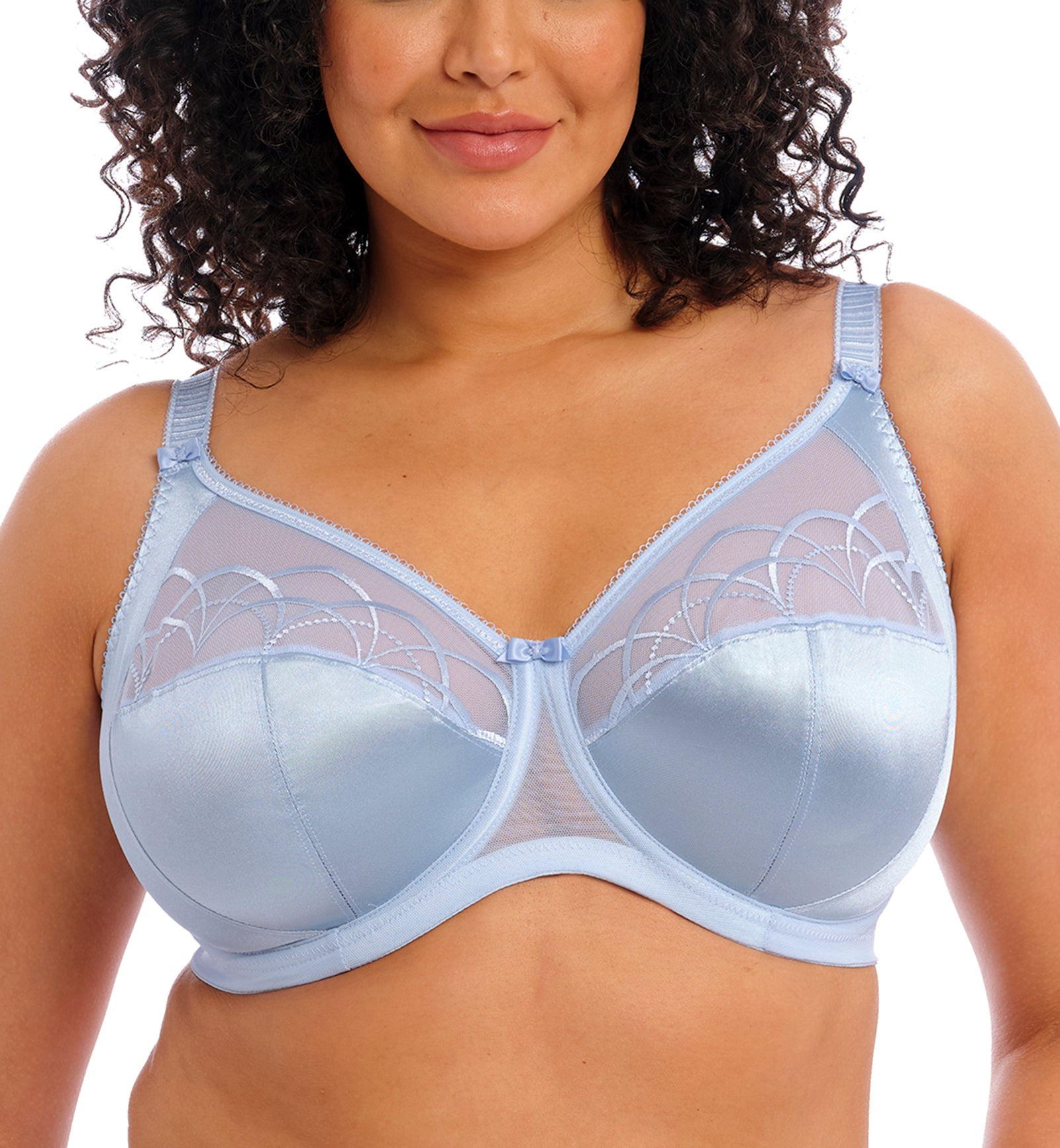 Elomi Cate Embroidered Full Cup Banded Underwire Bra (4030),34GG,Alaska - Alaska,34GG