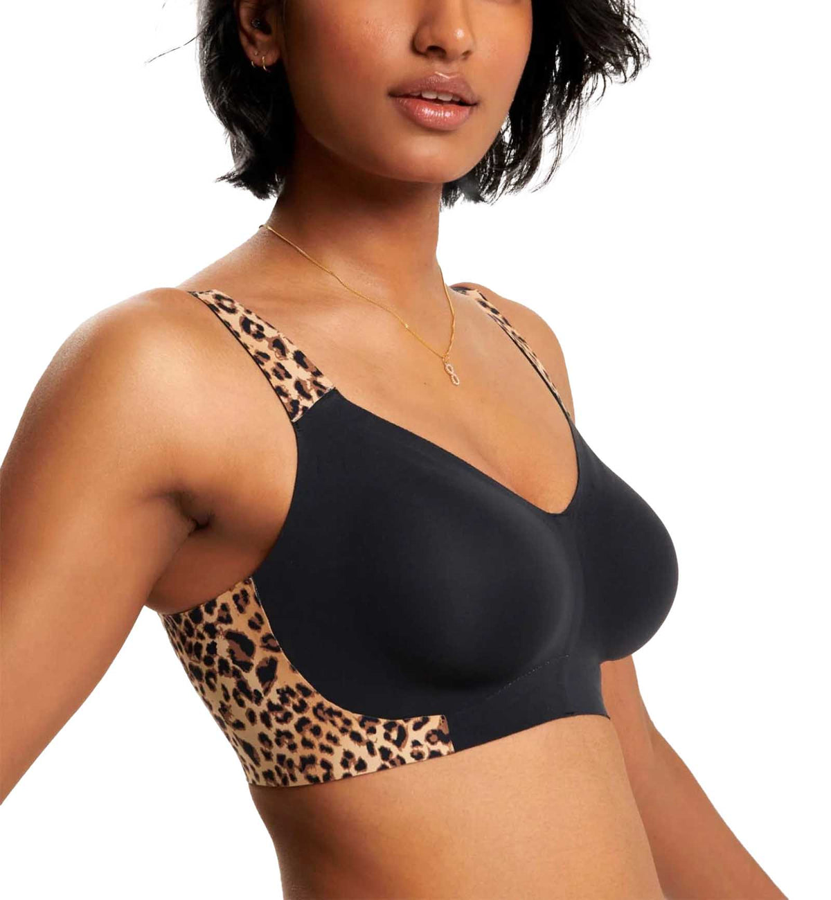 Evelyn & Bobbie BEYOND Adjustable Bra (1732),Small,Leopard - Leopard,Small