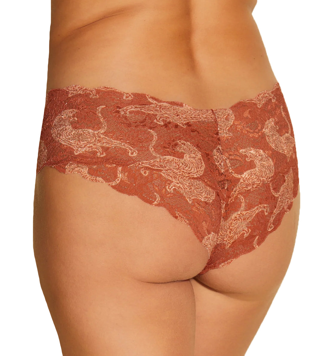 Cosabella Never Say never Printed Hottie Lowrider Hotpant (NEVEP07ZL),M/L,Sahara Tiger - Sahara Tiger,M/L