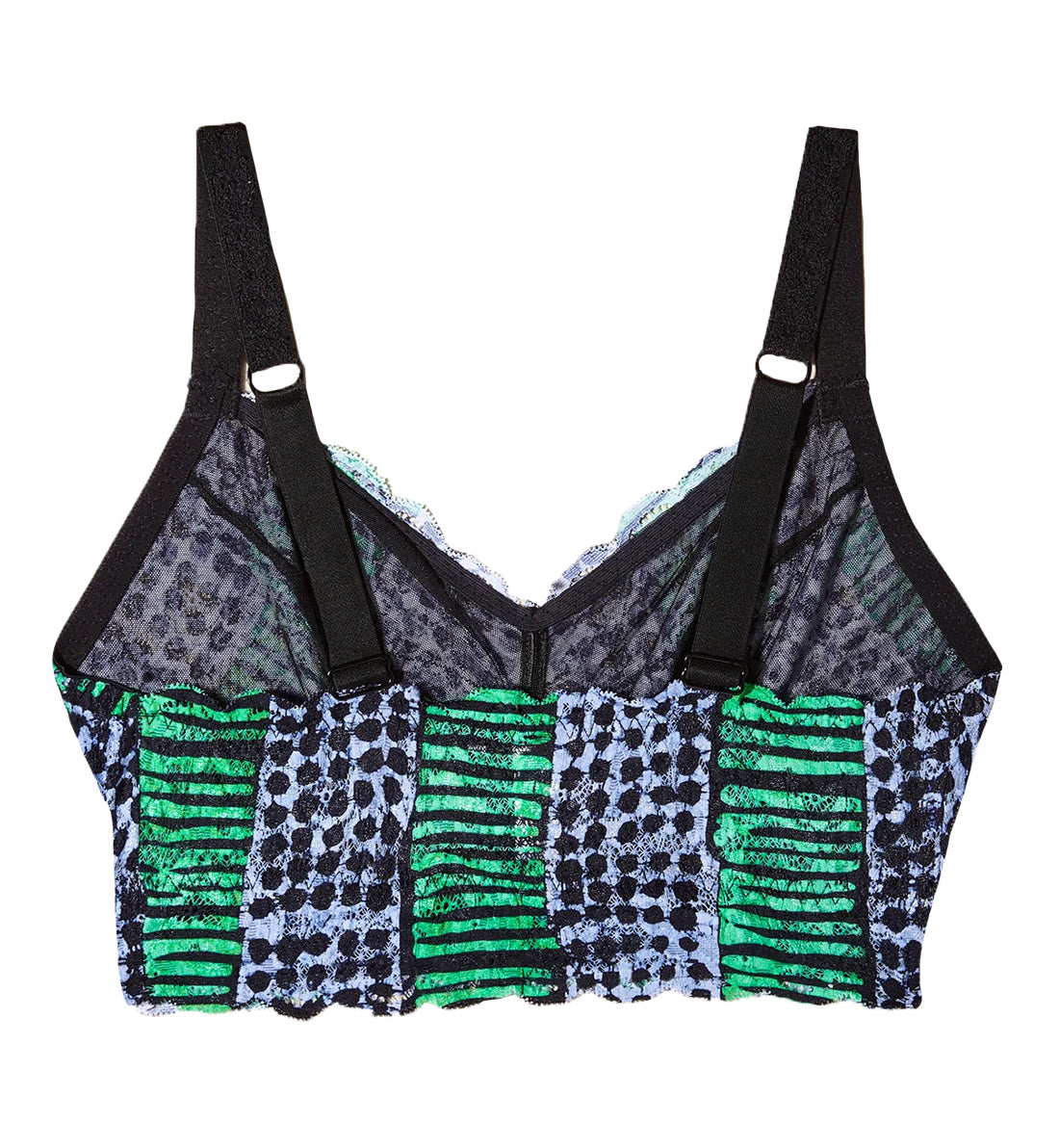 Cosabella NSN Printed CURVY Sweetie Bralette (NEVEP1310),XS,Aggie - Aggie,XS