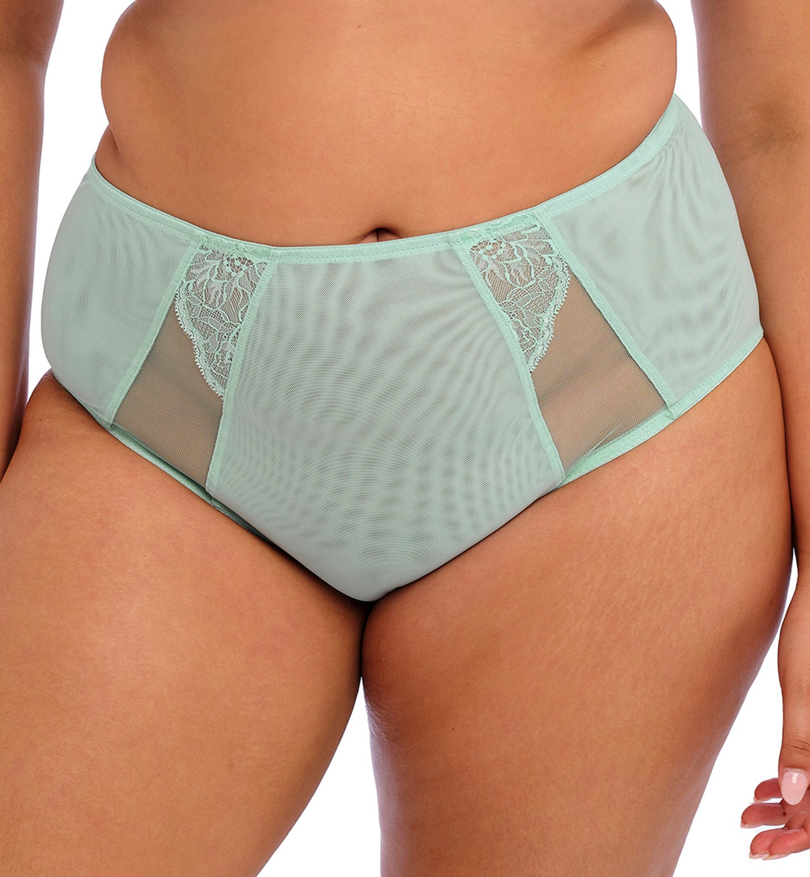 Elomi Brianna Full Panty Brief (8085),Medium,Frozen - Frozen,Medium