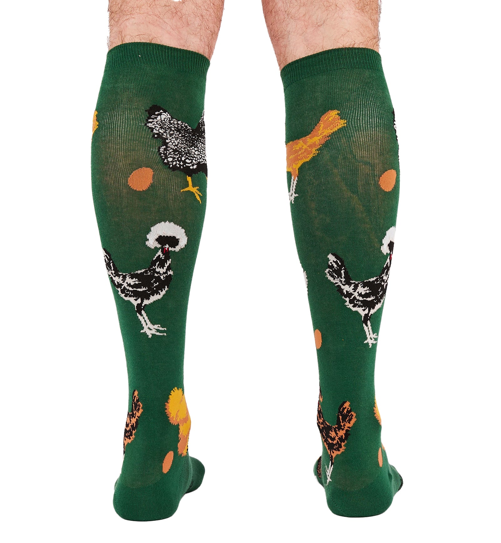 SOCK it to me Unisex Knee High Socks (F0686),Are You Chicken Me Out - Are You Chicken Me Out,One Size
