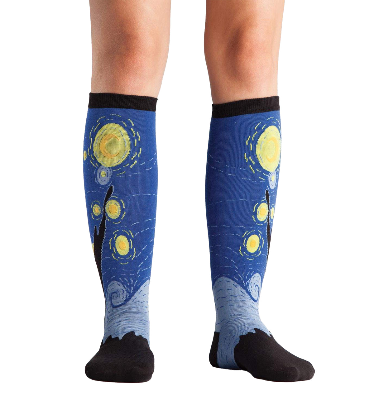 SOCK it to me Unisex Knee High Socks (f0121),Starry Night - Starry Night,One Size