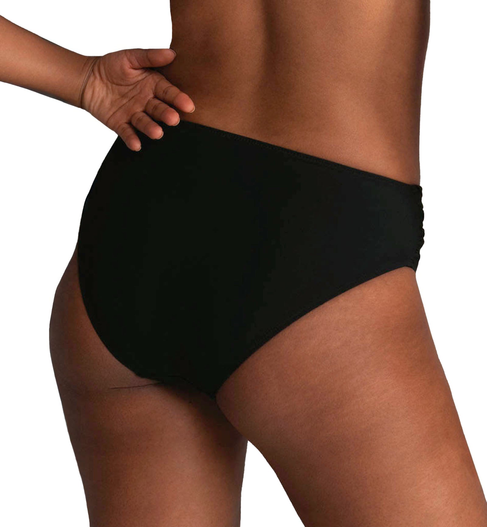 Rosa Faia Mix & Match Liz Bikini Bottom (8707-0),XS,Black - Black,XS