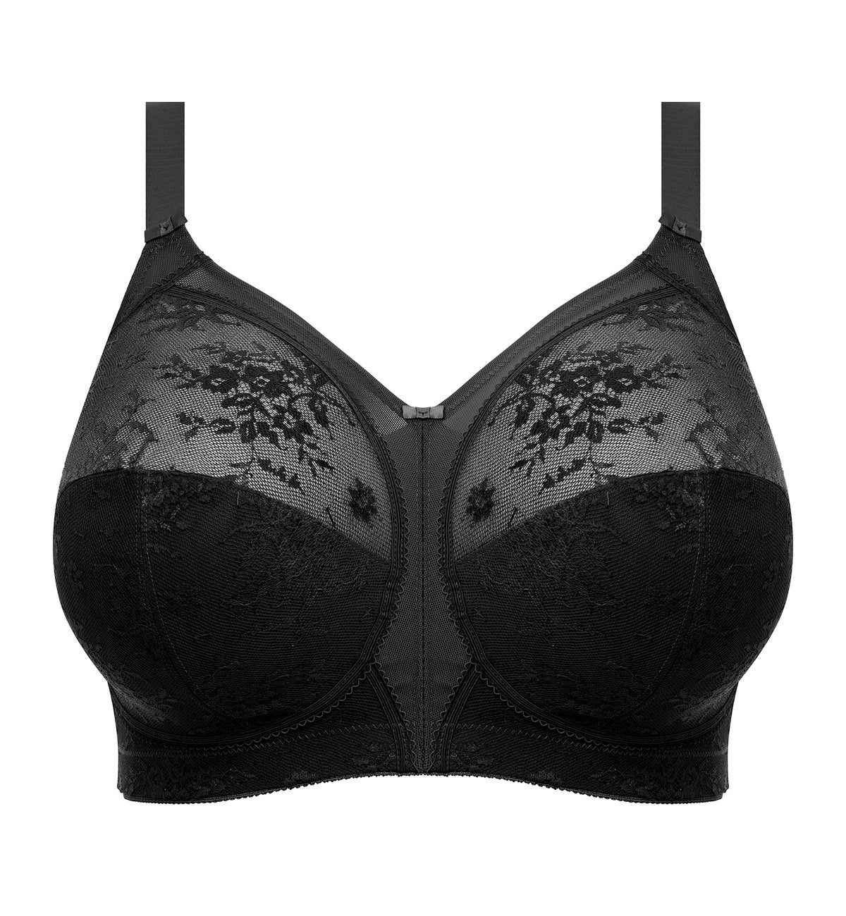 Goddess Verity Full Cup Non Wire Bra (700218),34I,Black - Black,34I