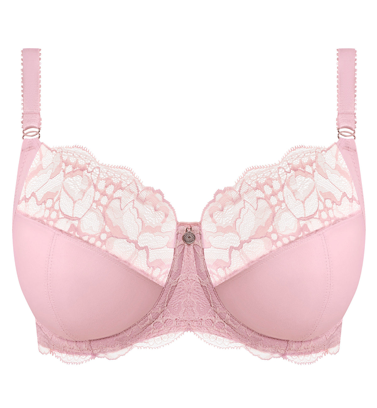 Fantasie Reflect Side Support Stretch Lace Underwire Bra (101801),30F,Soft Pink - Soft Pink,30F