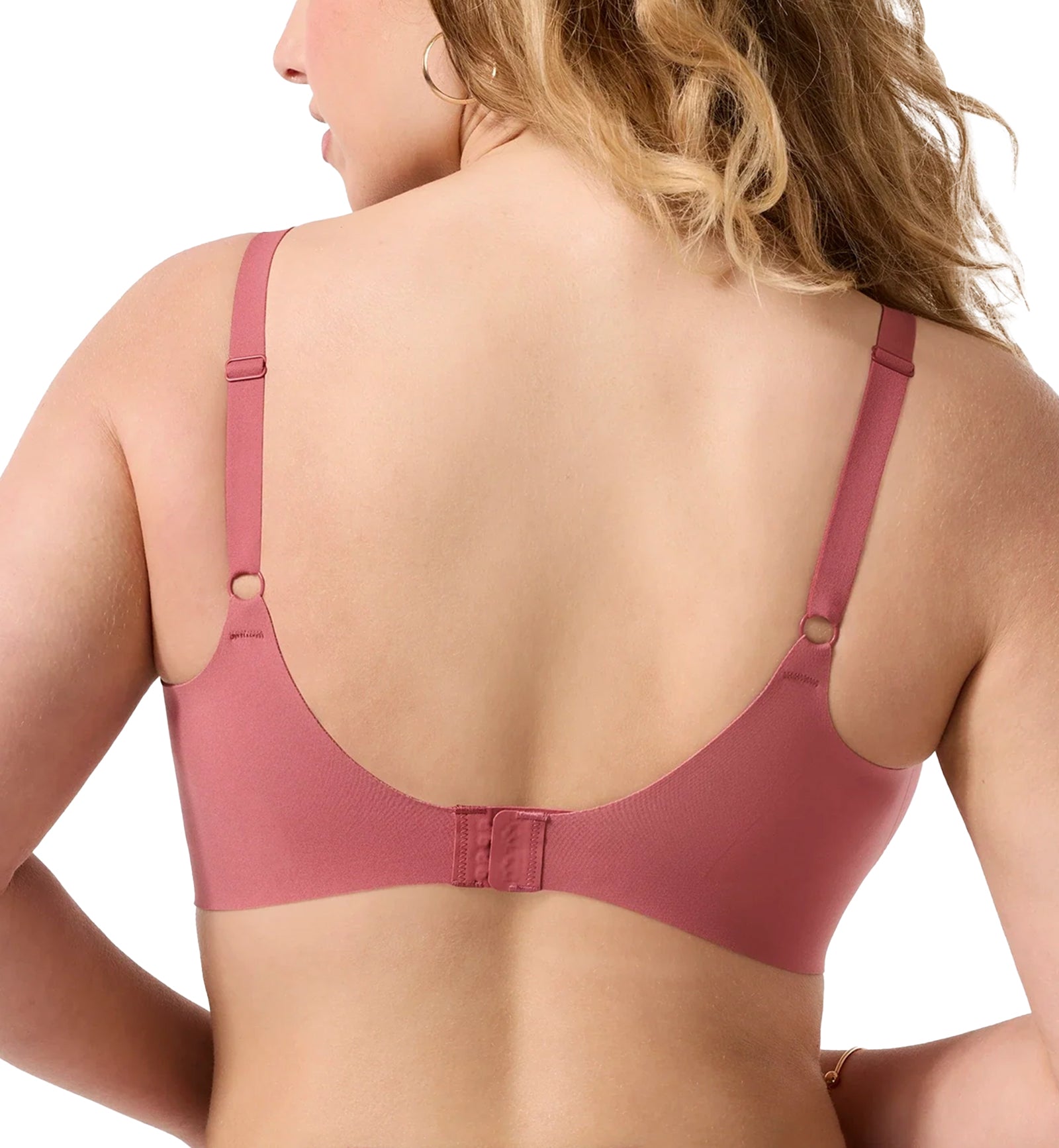 Evelyn & Bobbie BEYOND Adjustable Bra (1732),Small,Pink Canyon - Pink Canyon,Small