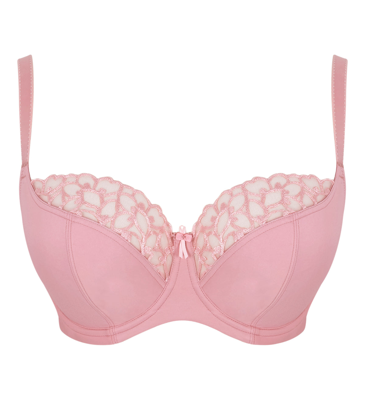 Panache Cora Balcony Underwire Bra (11411),30E,Soft Pink - Soft Pink,30E