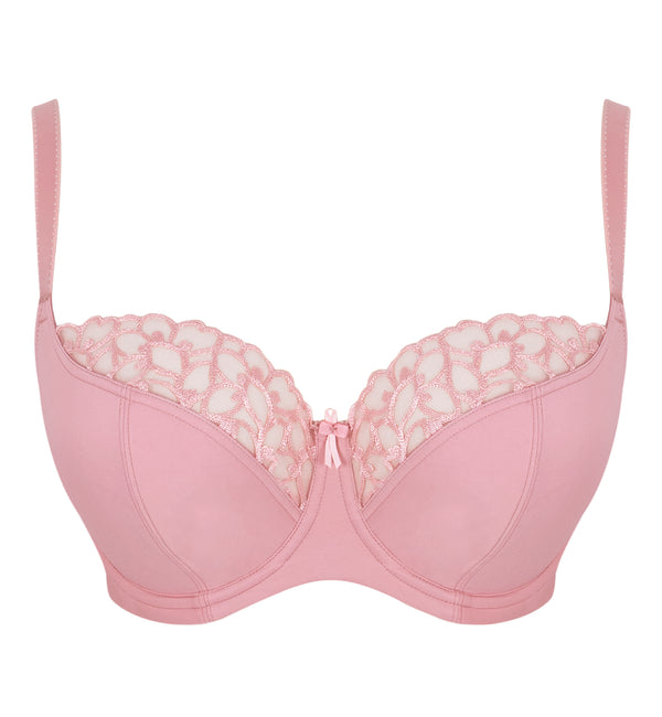 Panache Cora Balcony Underwire Bra (11411) - Soft Pink - Breakout Bras