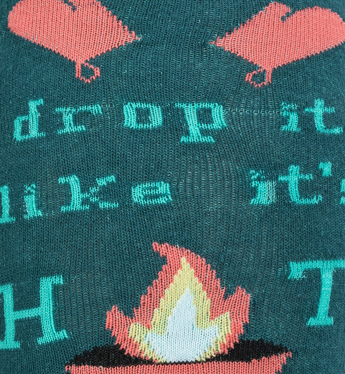 SOCK it to me Unisex Knee High Socks (F0634),Drop It Like It's Hot - Drop It Like It's Hot,One Size