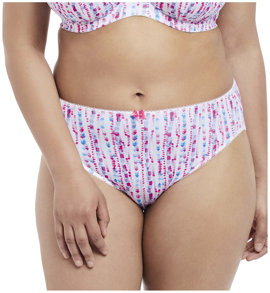 Elomi Kim Matching Panty Brief (4345),Large,Pizzazz - Pizzazz,Large