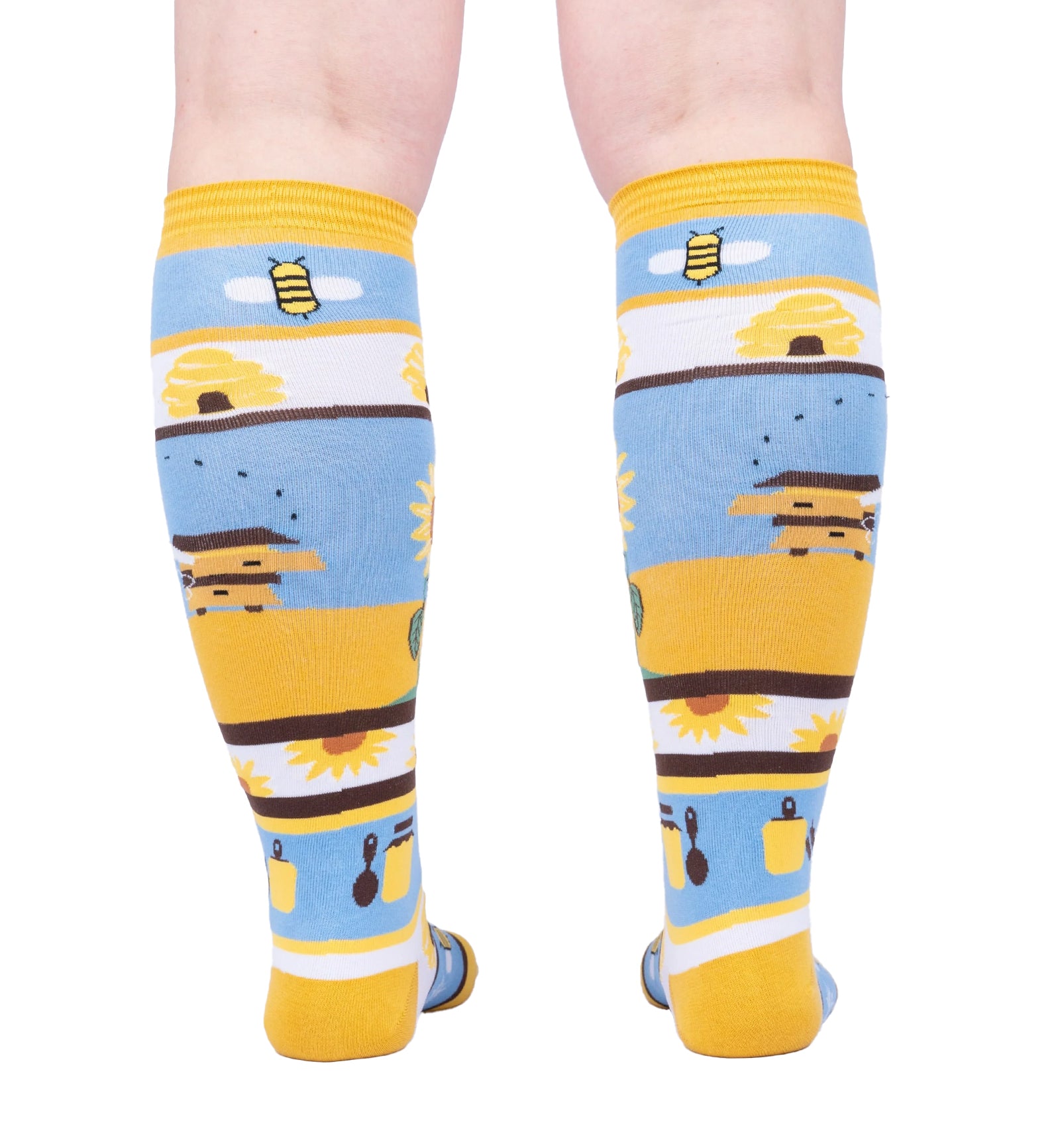 SOCK it to me Unisex Knee High Socks (F0612),Honey, You're a Keeper - Honey You're a Keeper,One Size
