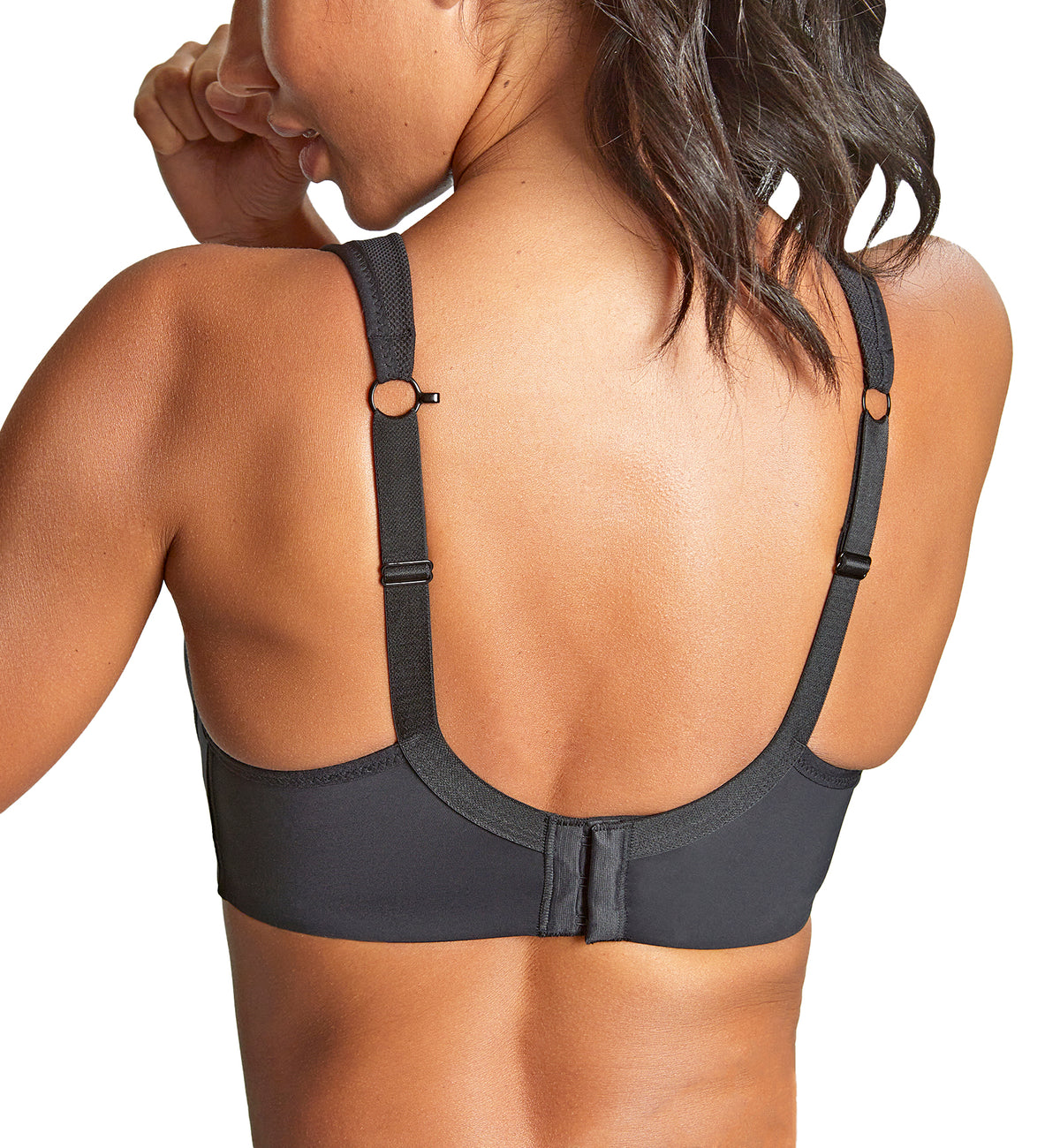 Panache Power Underwire Sports Bra (5021),28E,Black - Black,28E