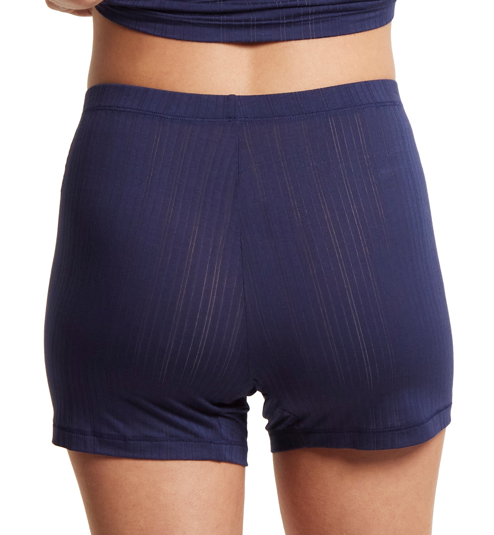 Hanky Panky MellowLuxe Bike Short (621254),XS,Bicoastal Blue - Bicoastal Blue,XS