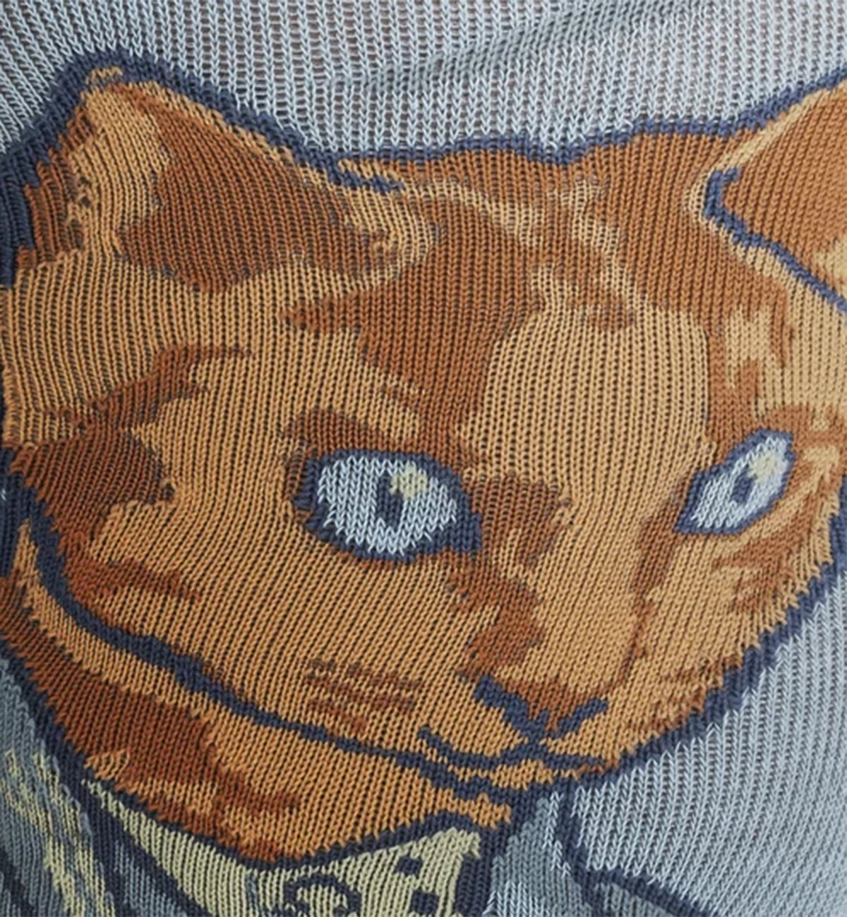 SOCK it to me Unisex Knee High Socks (F0632),Cat Van Gogh, A Selfie Portrait - Cat Van Gogh A Selfie Portrait,One Size