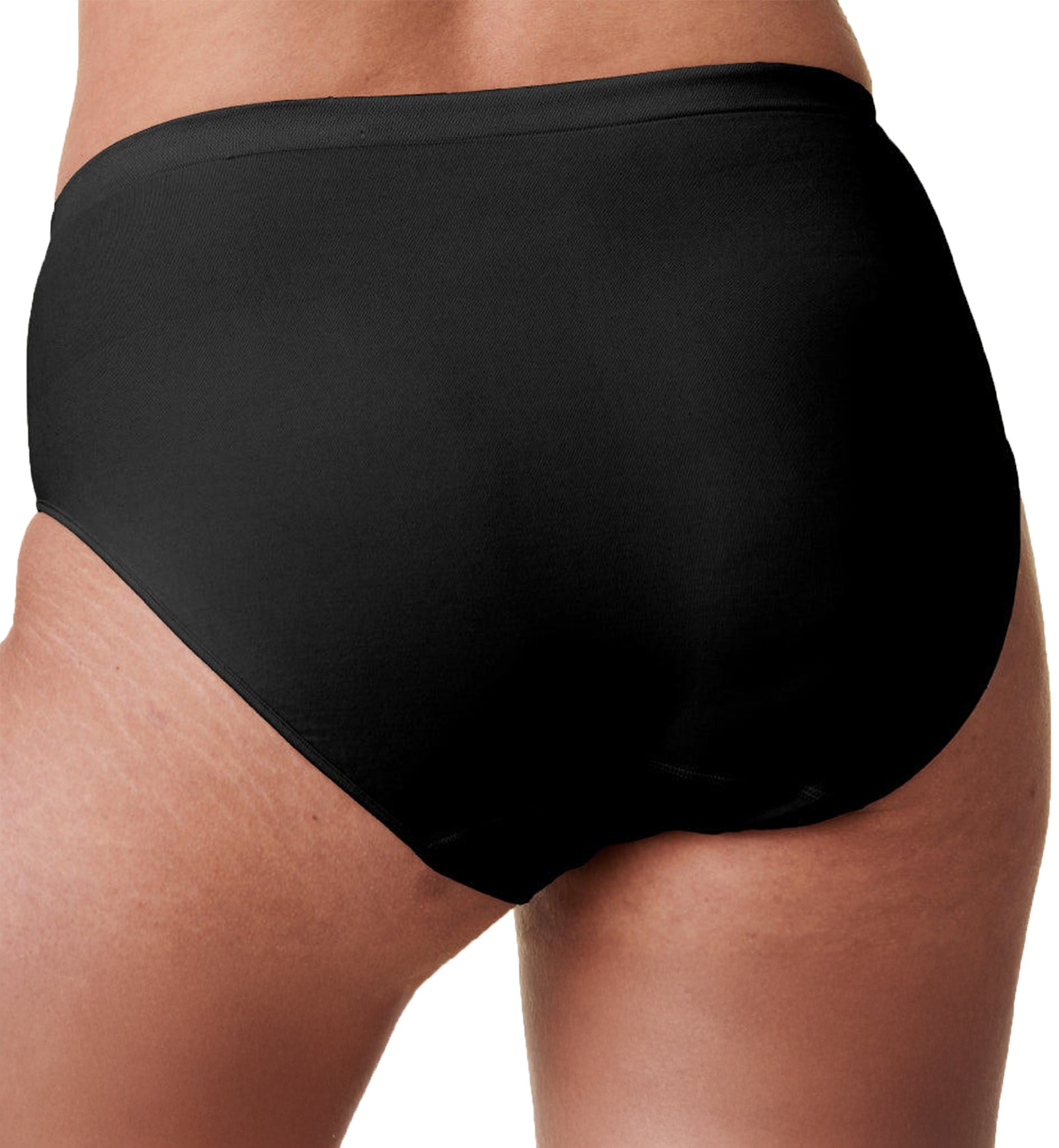 BRAVADO! DESIGNS High-Rise Seamless Panty (21001BA),XS/S,Black - Black,XS/S