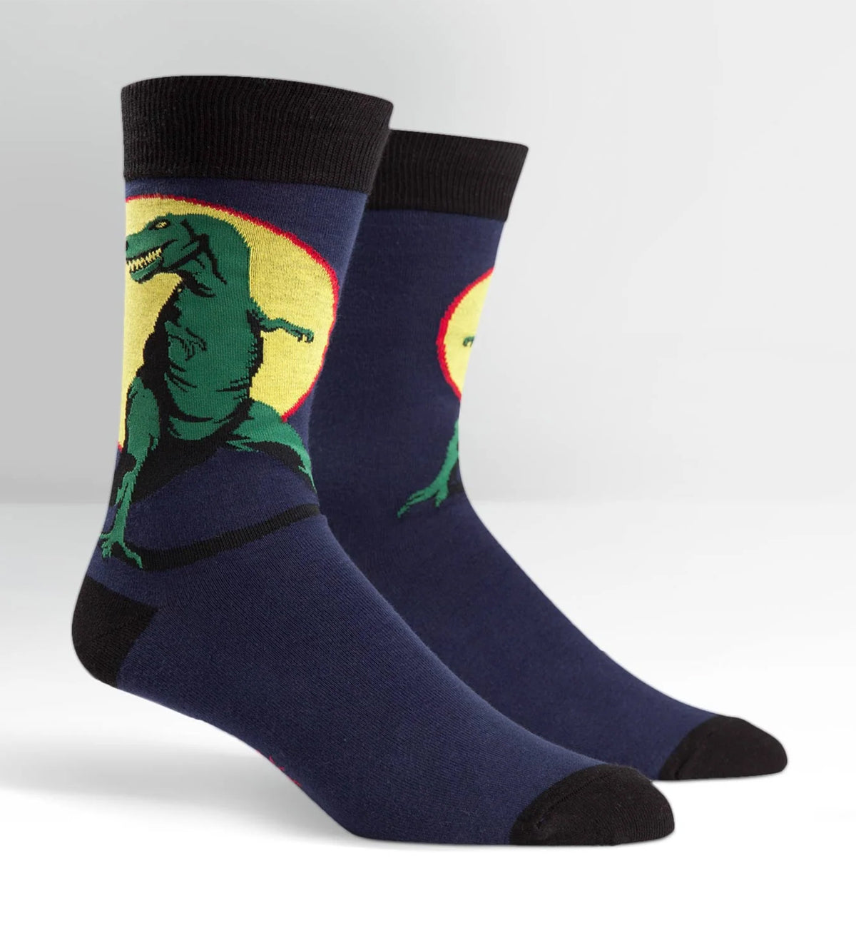 SOCK it to me Men's Crew Socks (mef0073),T-Rex - T-Rex,One Size