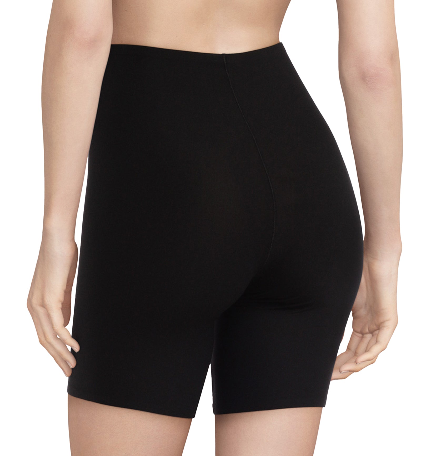 Chantelle Softstretch High Waist Mid-Thigh Short (C26450),Black - Black,One Size