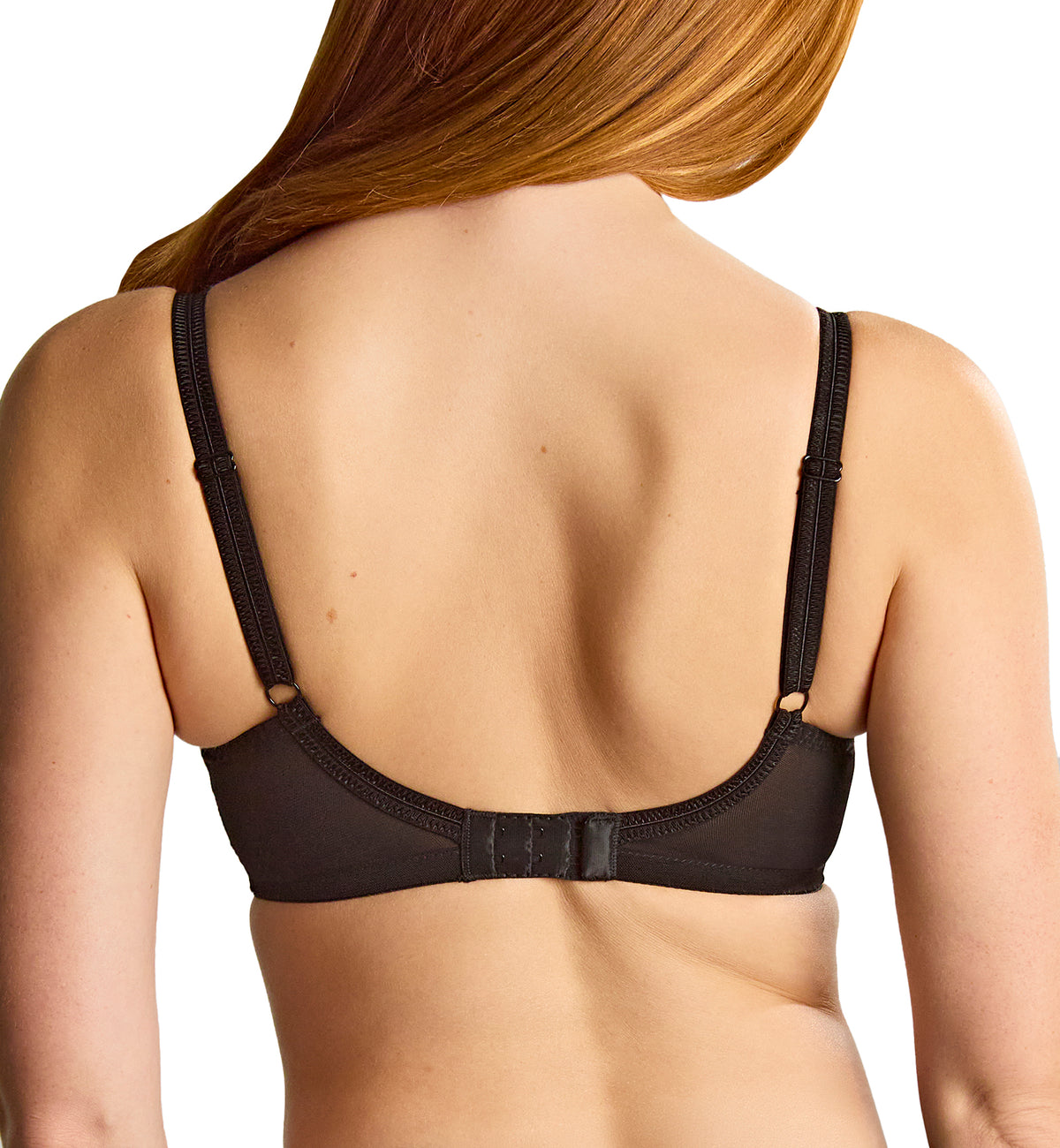 Panache Envy Balcony Underwire Bra (7285),28F,Black Rose - Black Rose,28F