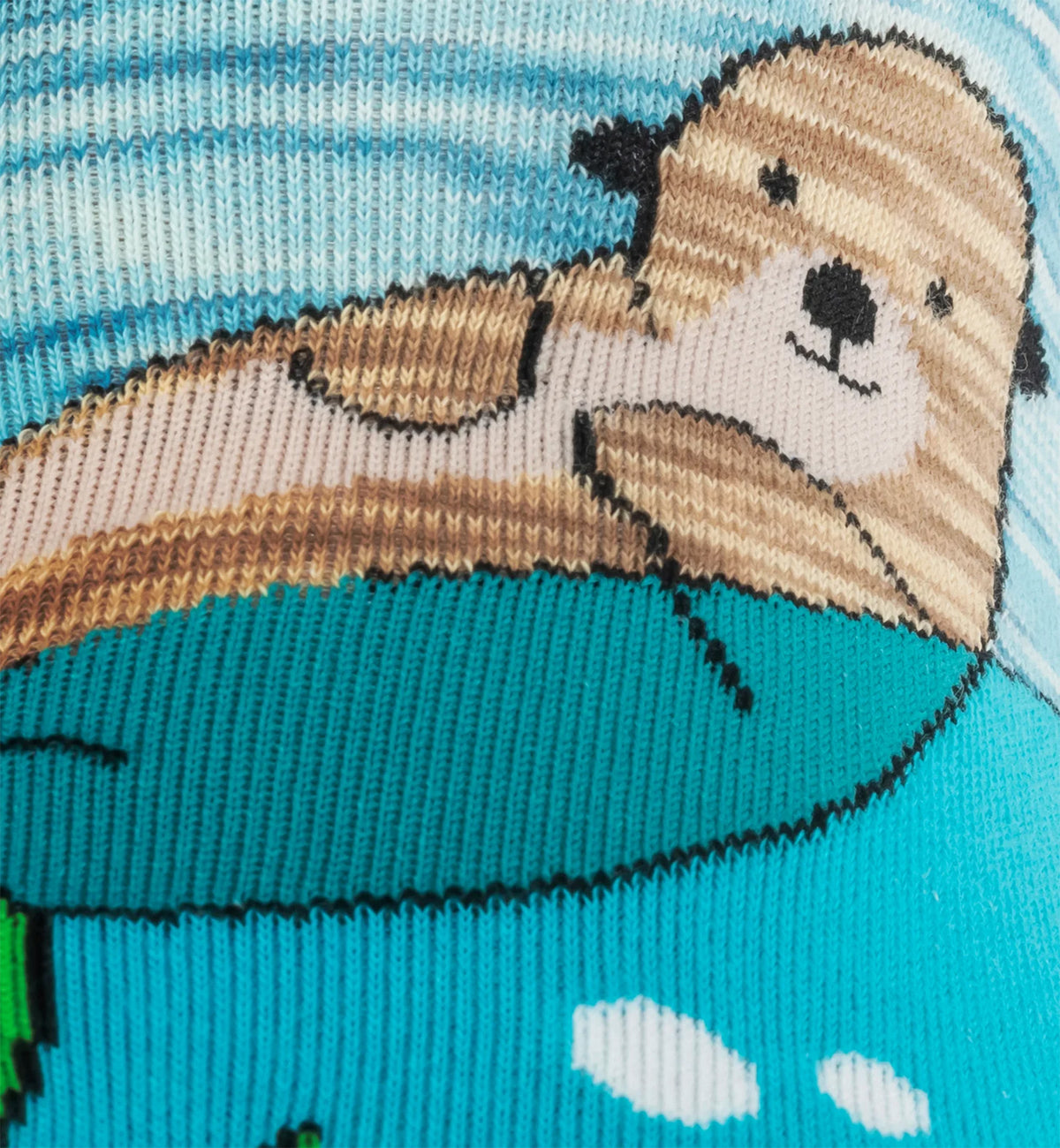 SOCK it to me Men's Crew Socks (MEF0619),Plays Well With Otters - Plays Well With Otters,One Size