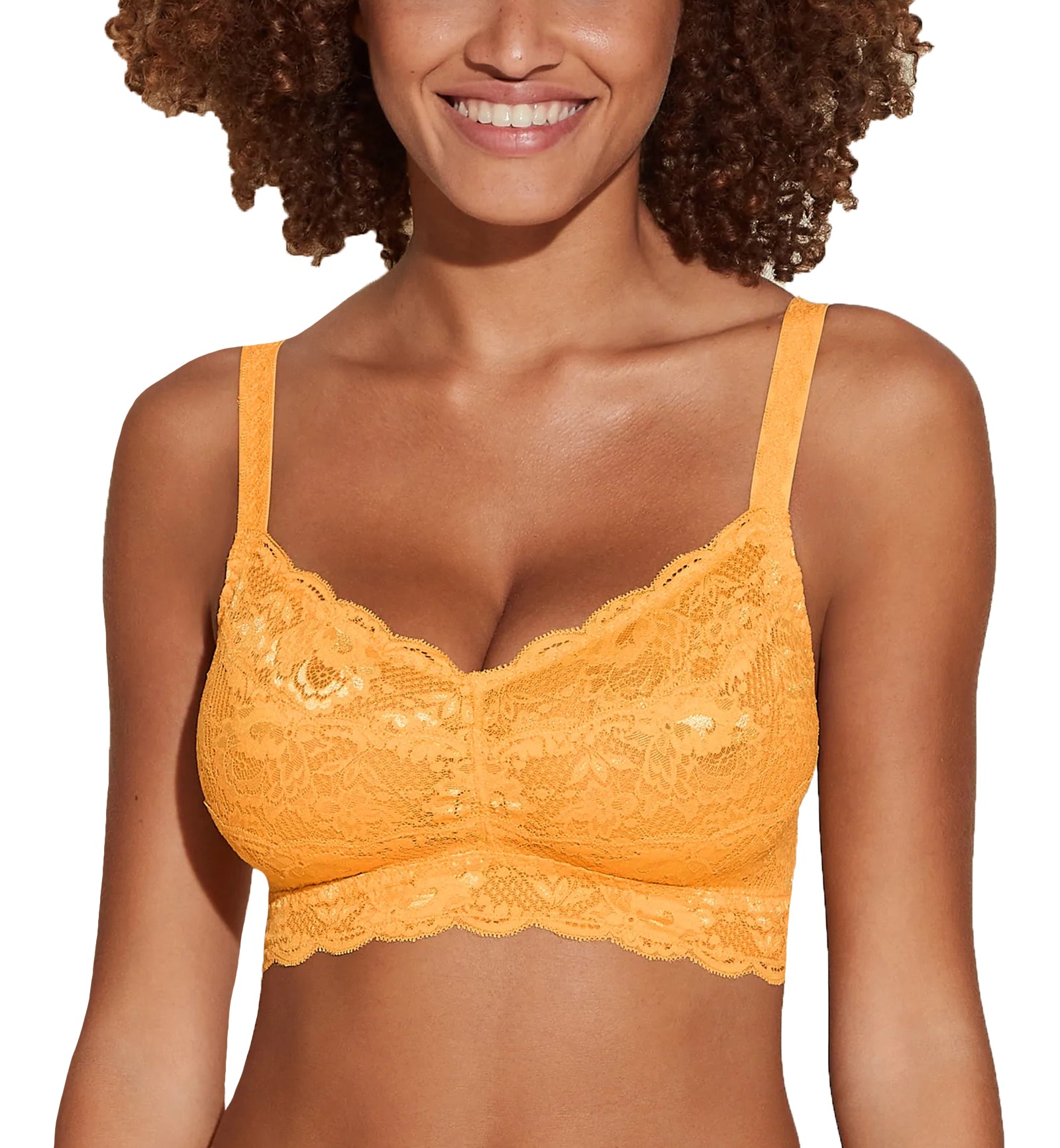 Cosabella NSN CURVY Sweetie Bralette (NEVER1310),Small,Taaja Mango - Taaja Mango,Small