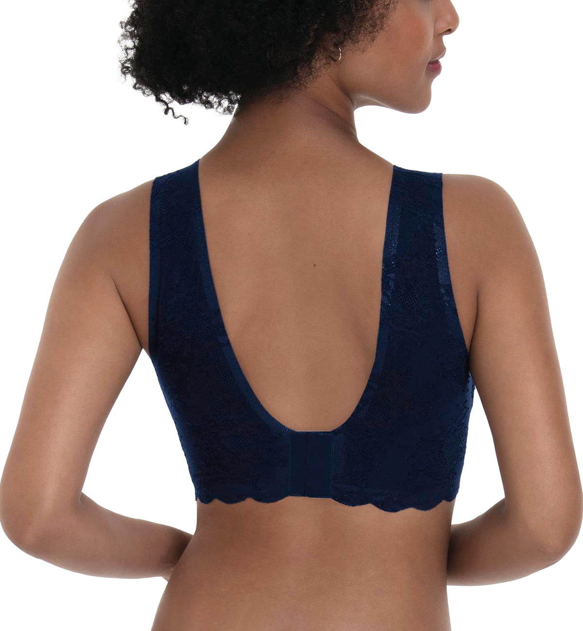 Anita Essentials Lace Lightly Padded Bralette (5400),XS,Maritime Blue - Maritime Blue,XS