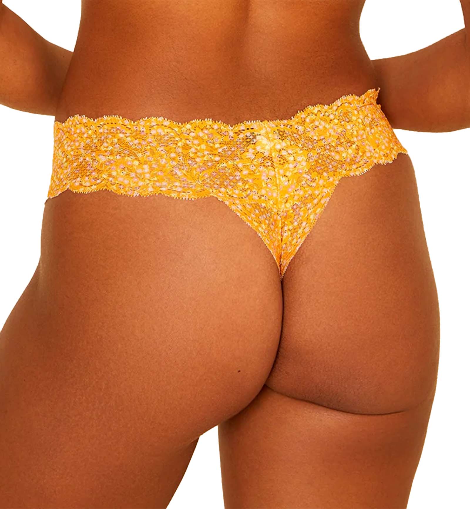 Cosabella Never Say Never Printed Cutie Thong (NEVEP0321),Floral Sole - Floral Sole,One Size