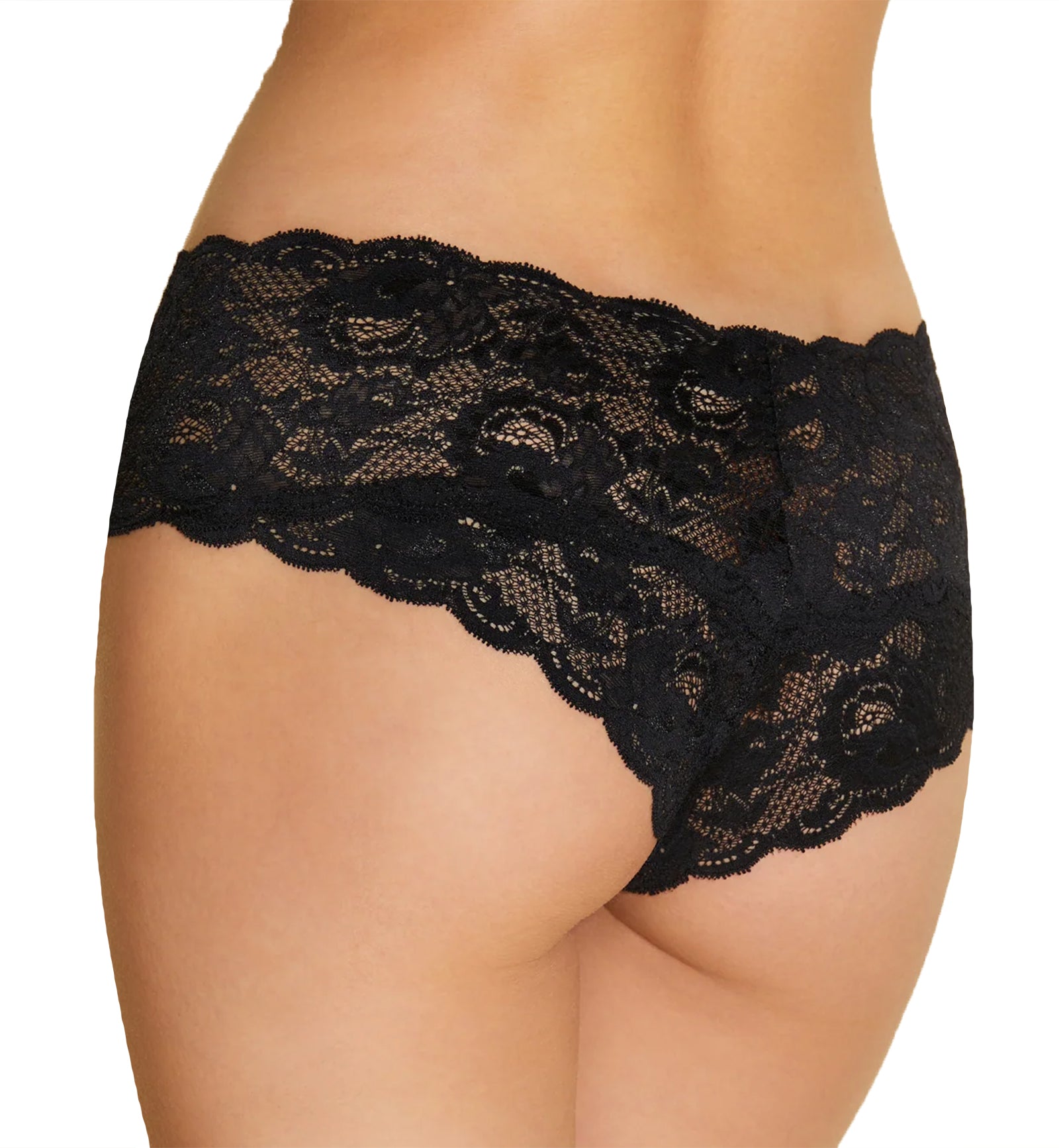 Cosabella Never Say Never Hottie Lowrider Hotpant (NEVER07ZL),M/L,Black - Black,M/L