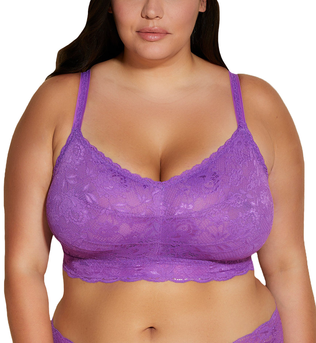 Cosabella NSN ULTRA CURVY Sweetie Bralette (NEVER1321),XS,Cyclamen - Cyclamen,XS