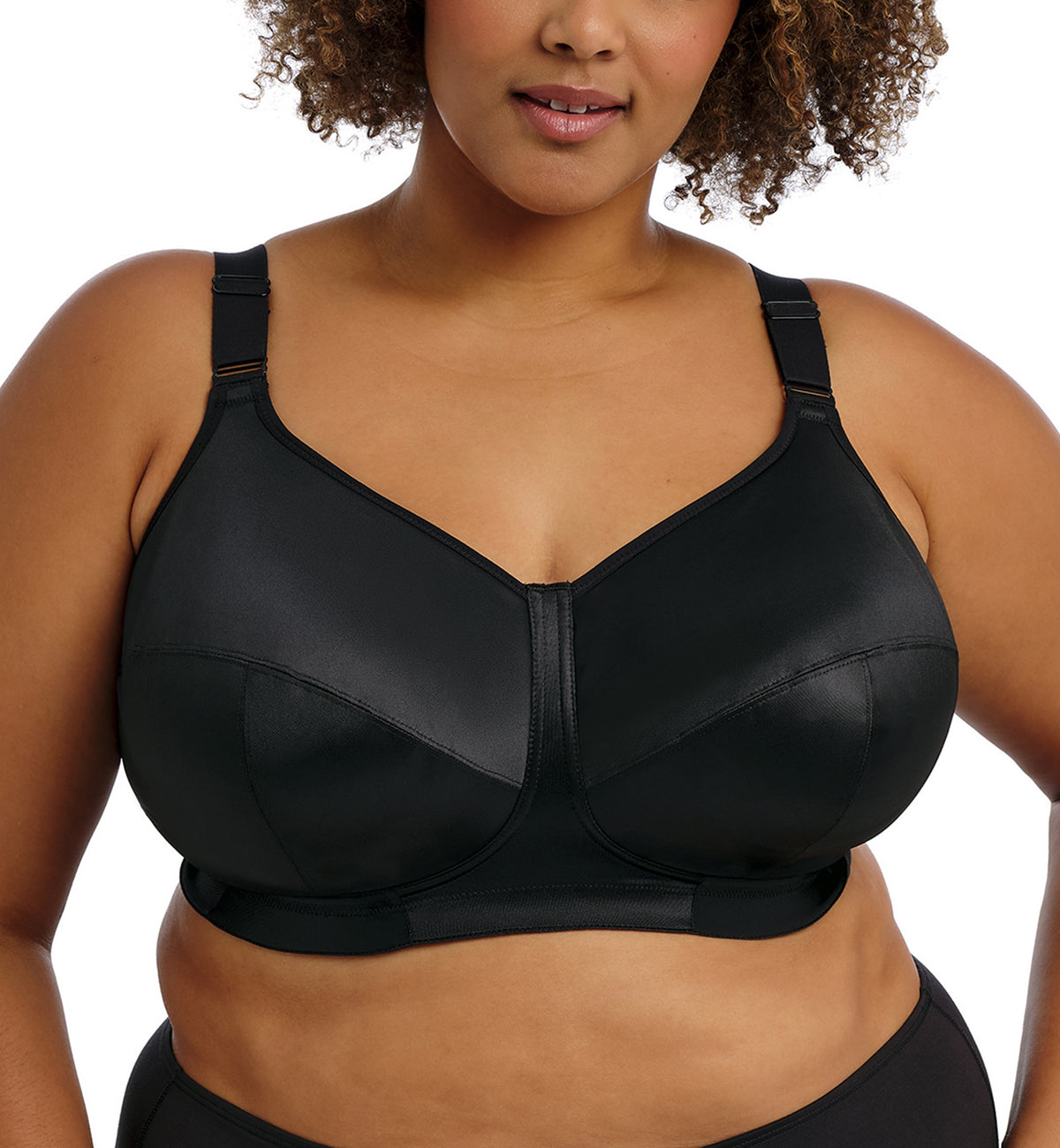 Goddess Celeste Support Softcup (6113),34J,Black - Black,34J